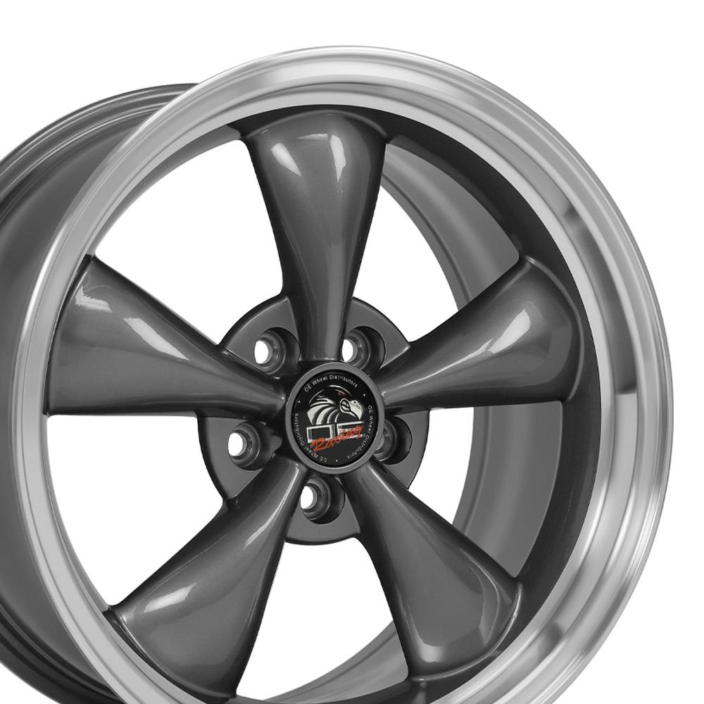 18" Replica FR01 fits Ford Mustang Bullitt 18x9 Gunmetal-SR1 Performance