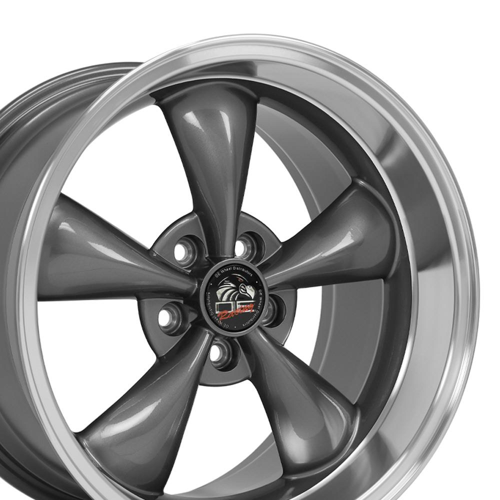 18" Replica FR01 fits Ford Mustang Bullitt 18x10 Gunmetal-SR1 Performance
