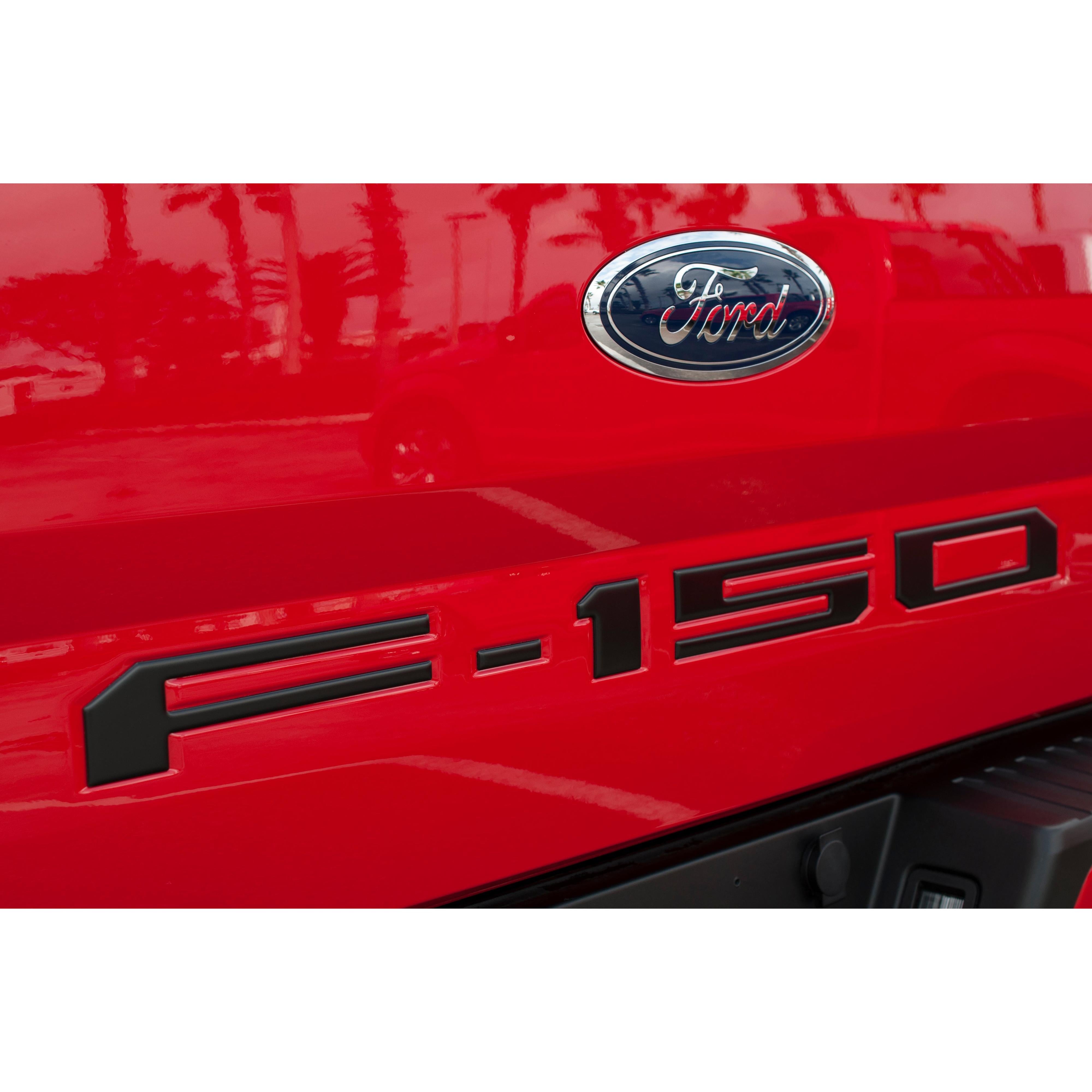 Rear Tailgate Letter Inserts Fits 2018-2020 Ford F-150