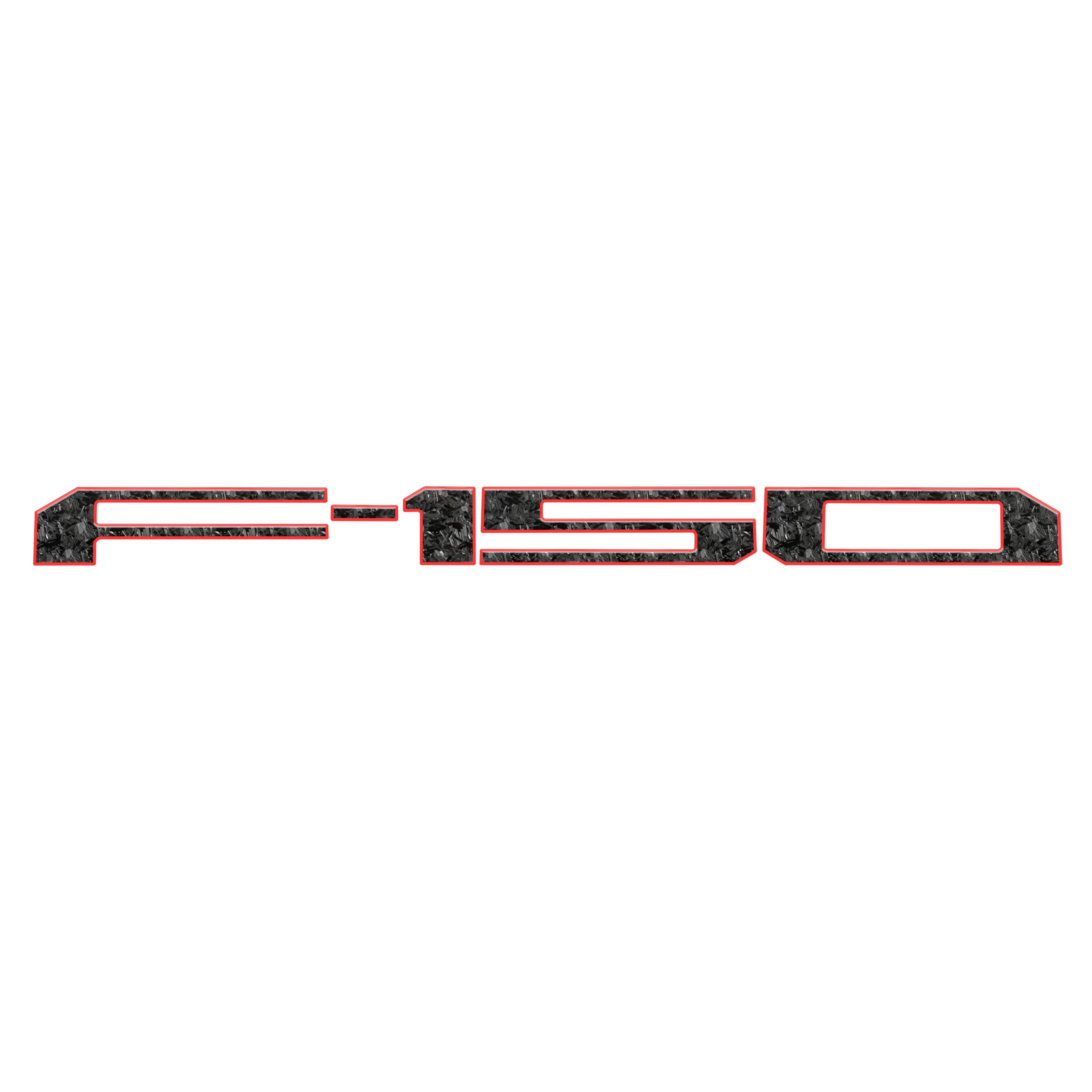Rear Tailgate Letter Inserts Fits 2018-2020 Ford F-150