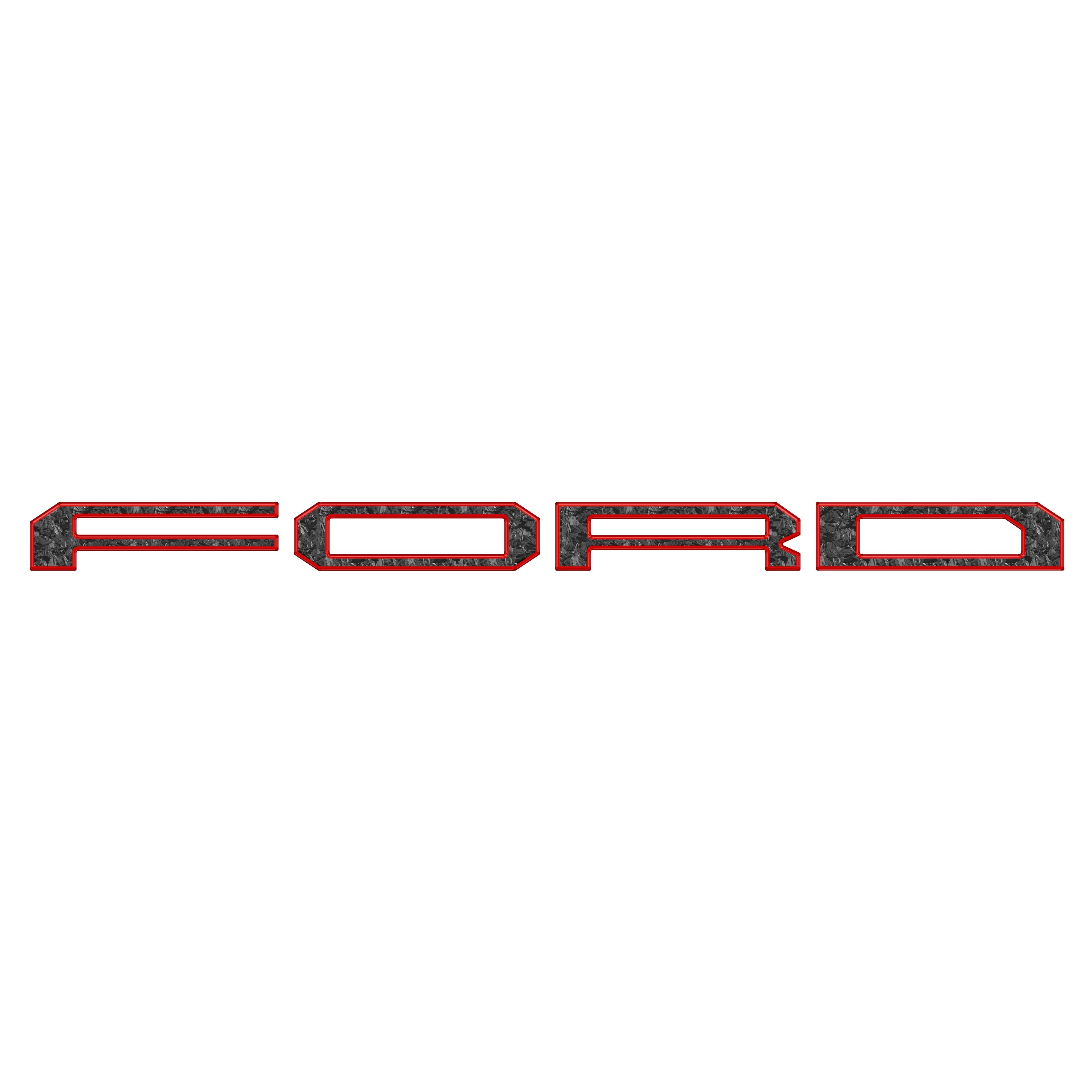 Tailgate Letter Overlays Fits 2015-2020 Ford F-150 Raptor