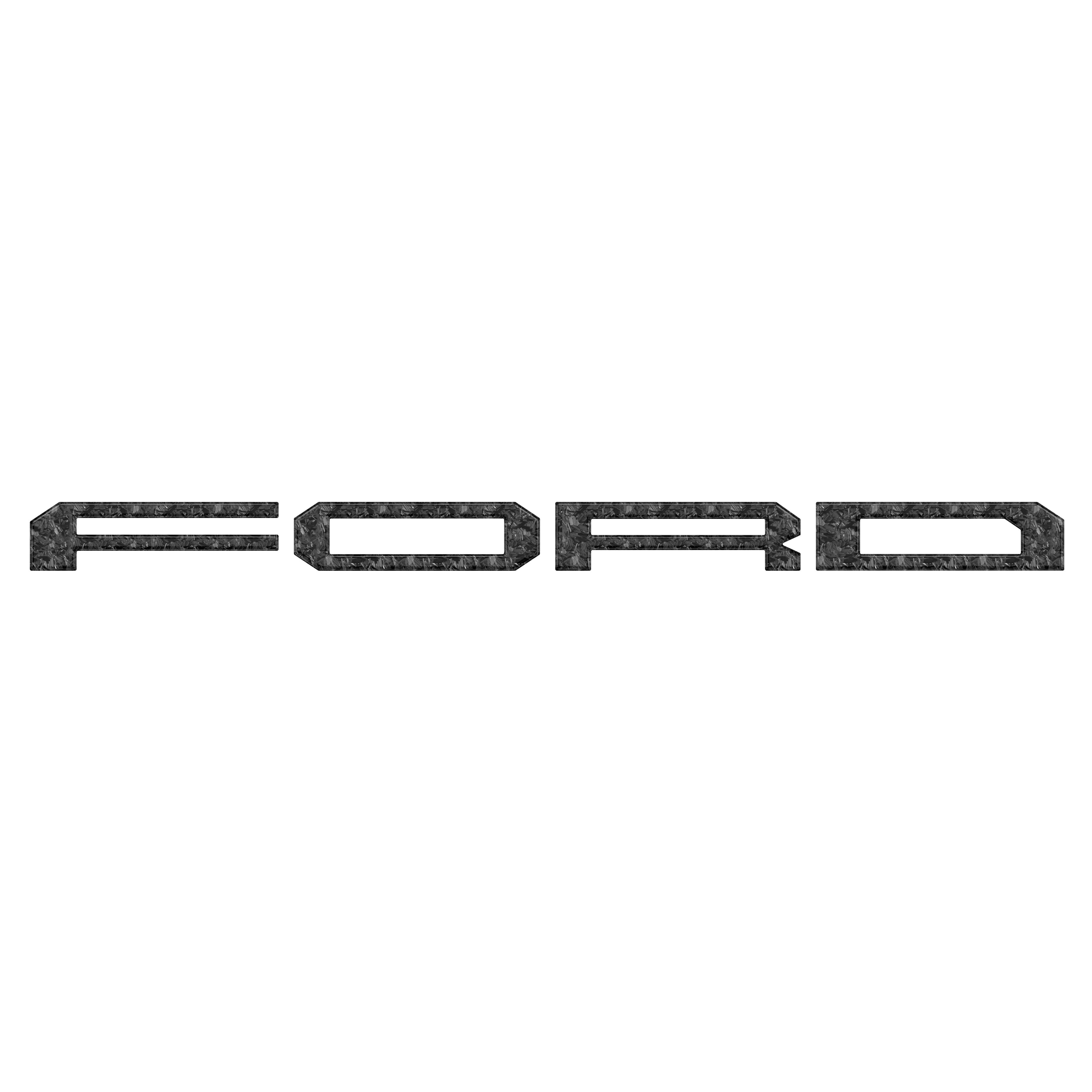 Tailgate Letter Overlays Fits 2015-2020 Ford F-150 Raptor