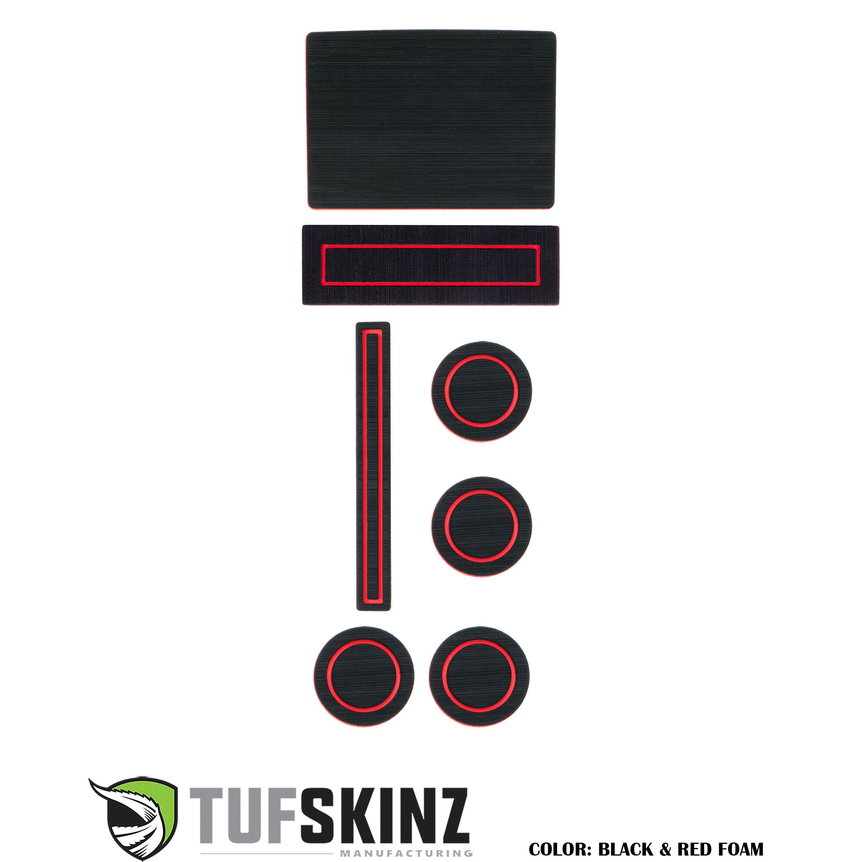 40/Console/40 Seats Console Shifter w/Center dash speaker Inserts Fits 2015-2016 Ford F-150 Black/Red