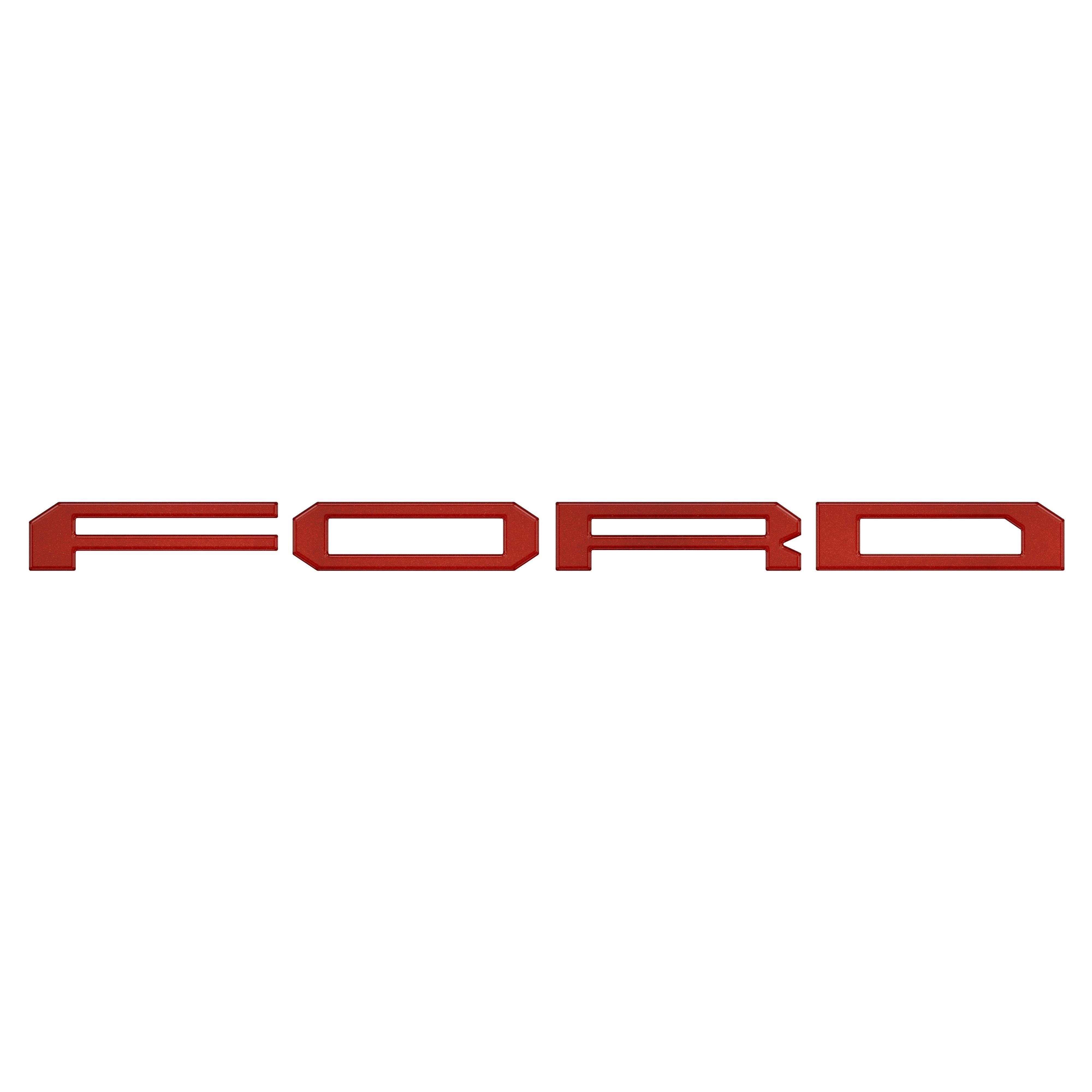 Tailgate Letter Overlays Fits 2015-2020 Ford F-150 Raptor