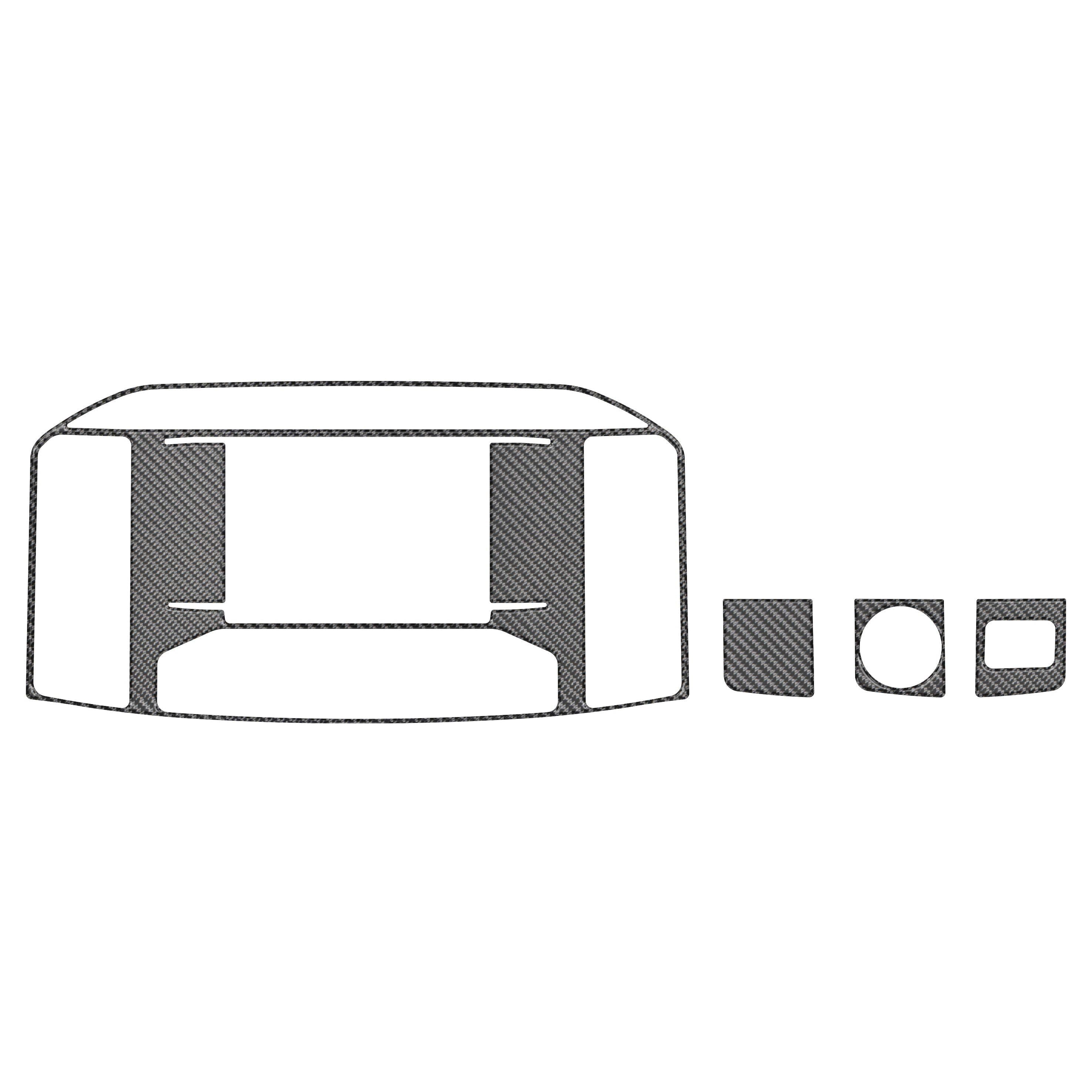 Navigation Screen Accent Trim Fits 2021-2026 Ford F-150