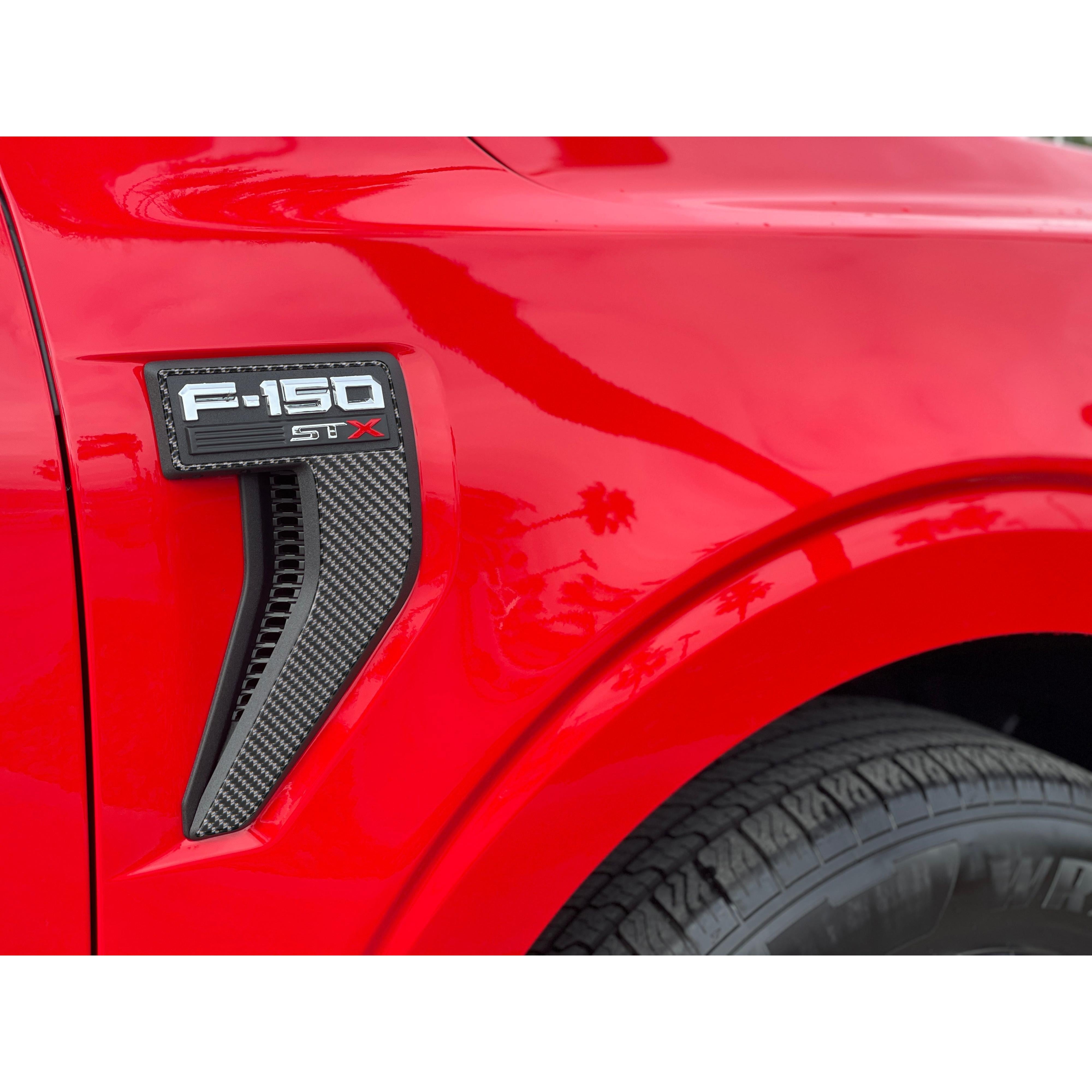 Fender Vent Accent Trim Fits 2021-2026 Ford F-150