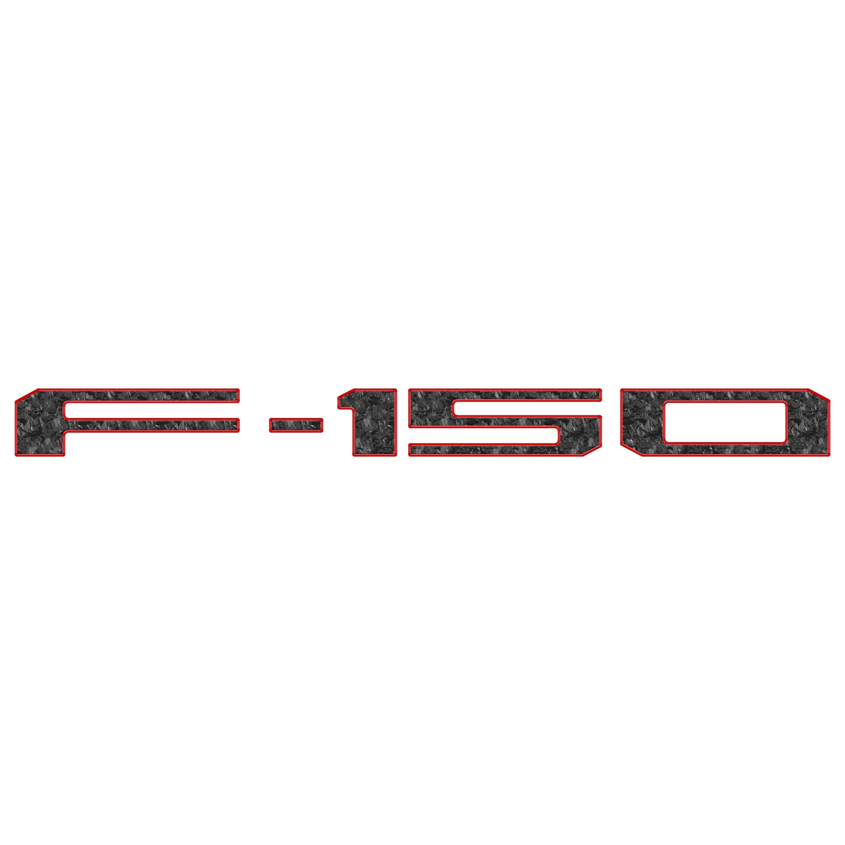 Tailgate Letter Inserts Fits 2021-2026 Ford F-150