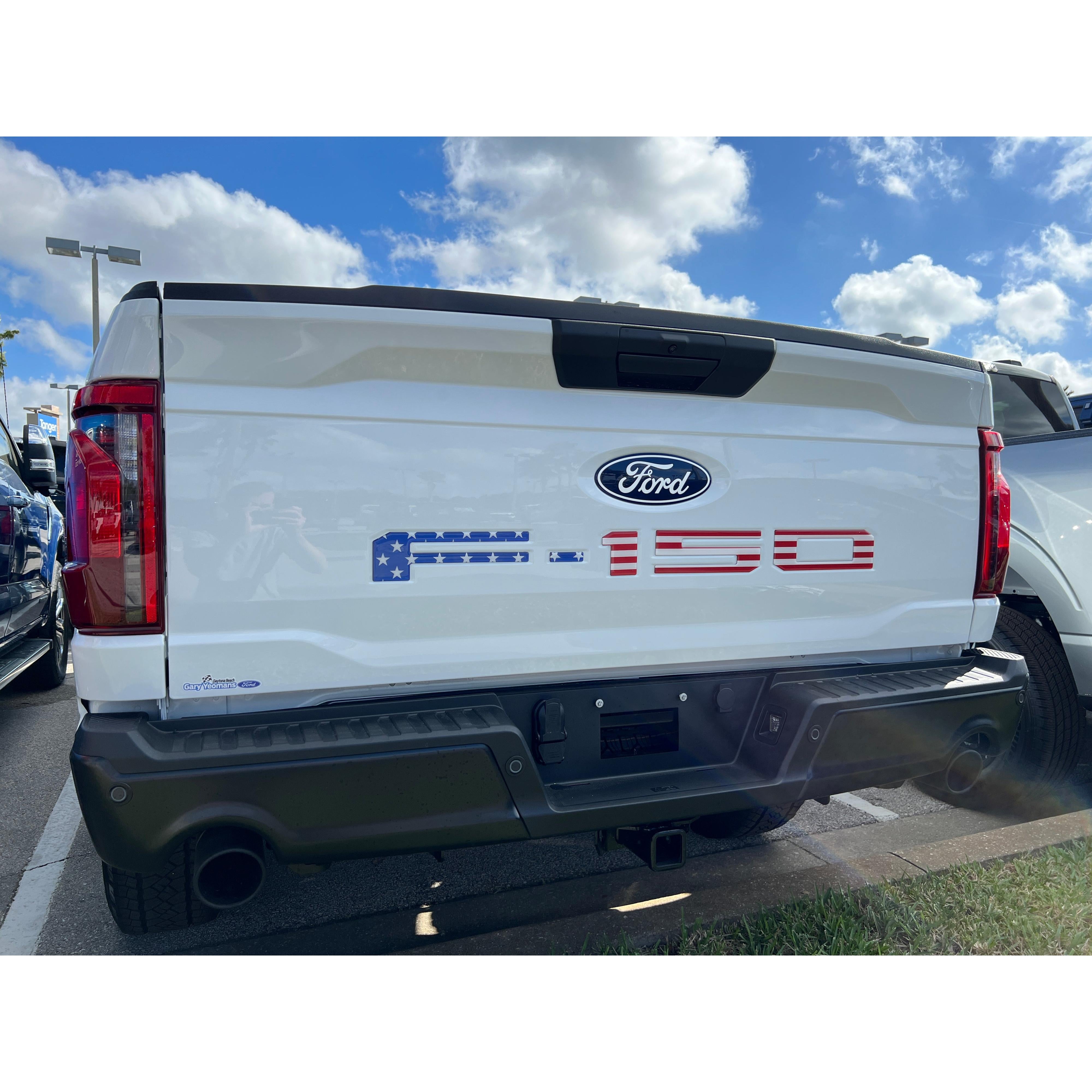 Tailgate Letter Inserts Fits 2021-2026 Ford F-150