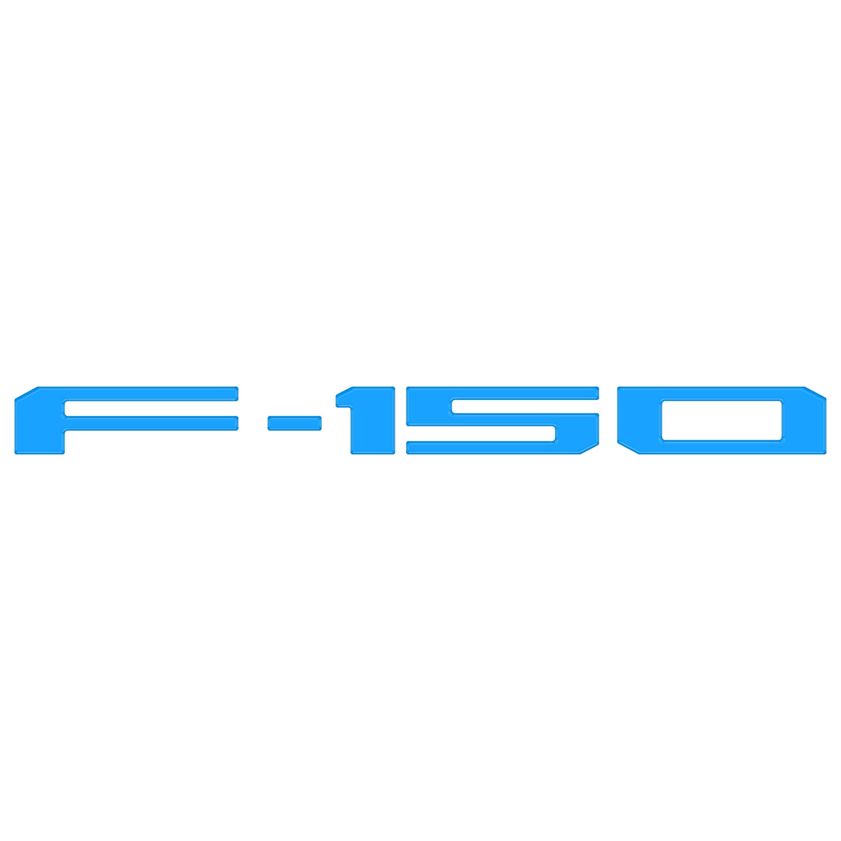 Tailgate Letter Inserts Fits 2021-2026 Ford F-150