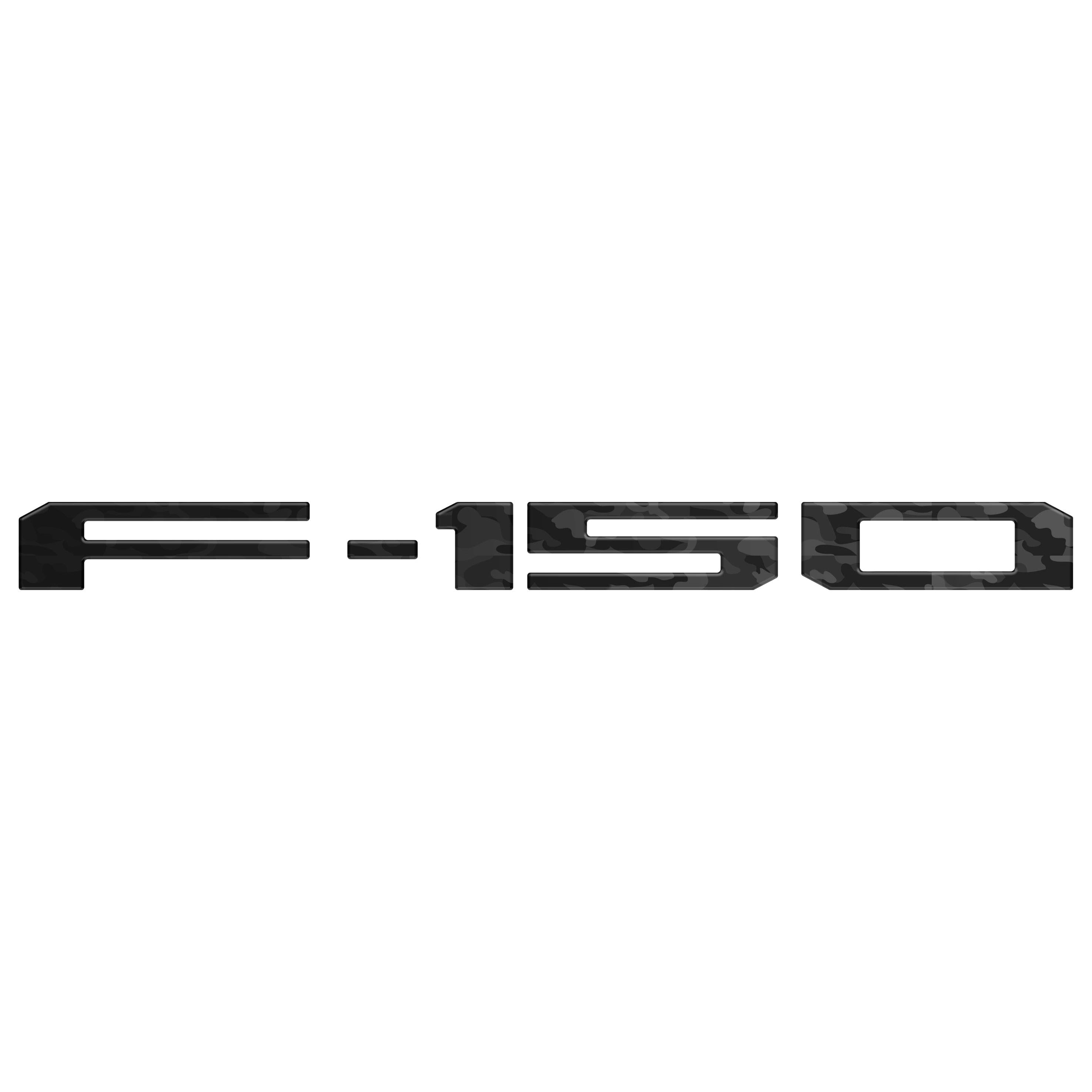 Rear Tailgate Letter Inserts Fits 2018-2020 Ford F-150