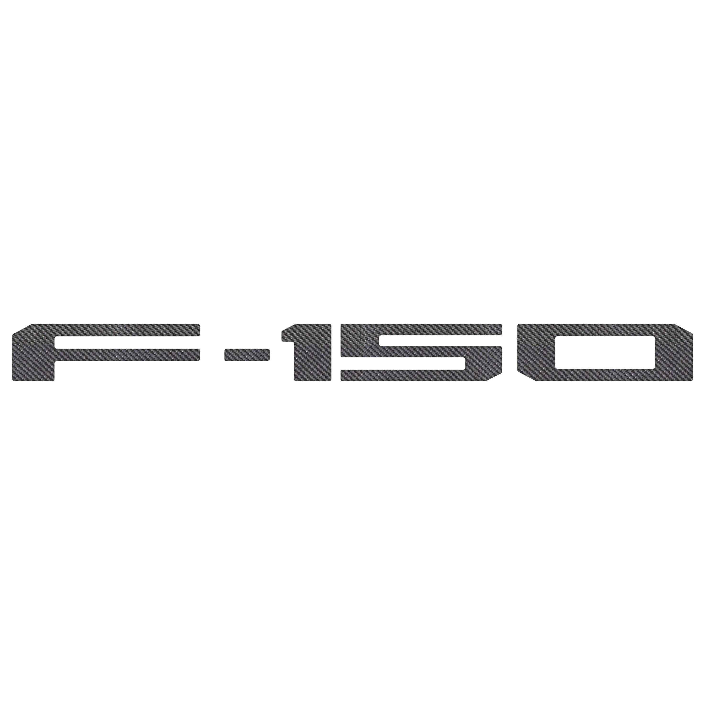 Rear Tailgate Letter Inserts Fits 2018-2020 Ford F-150
