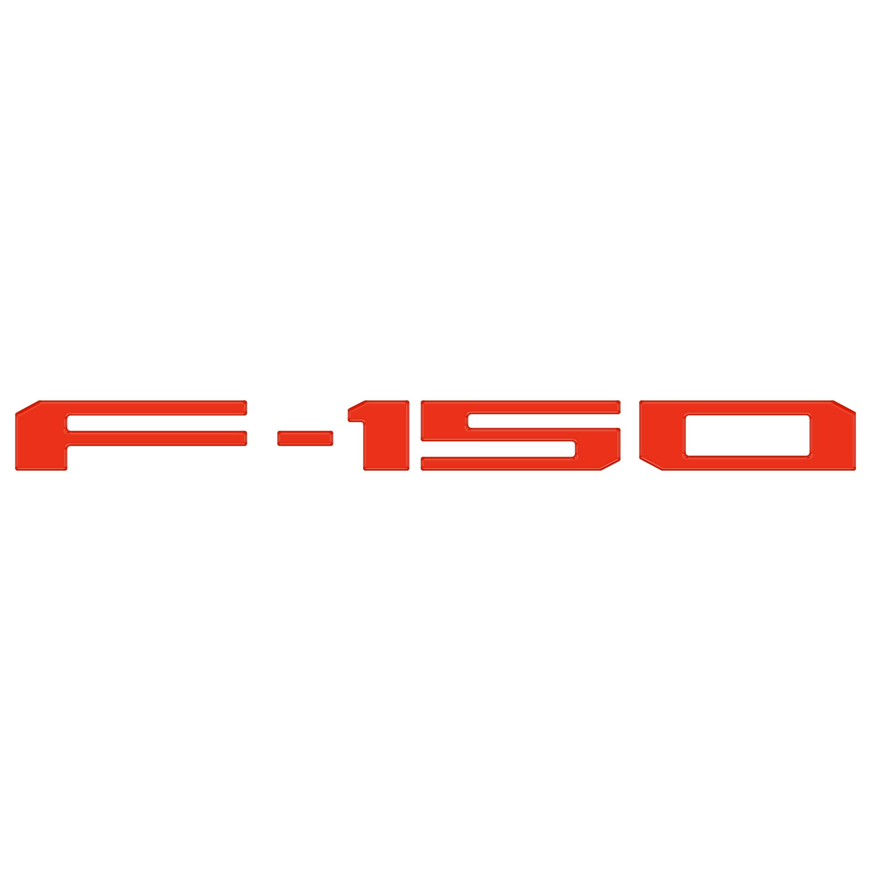 Tailgate Letter Inserts Fits 2021-2026 Ford F-150
