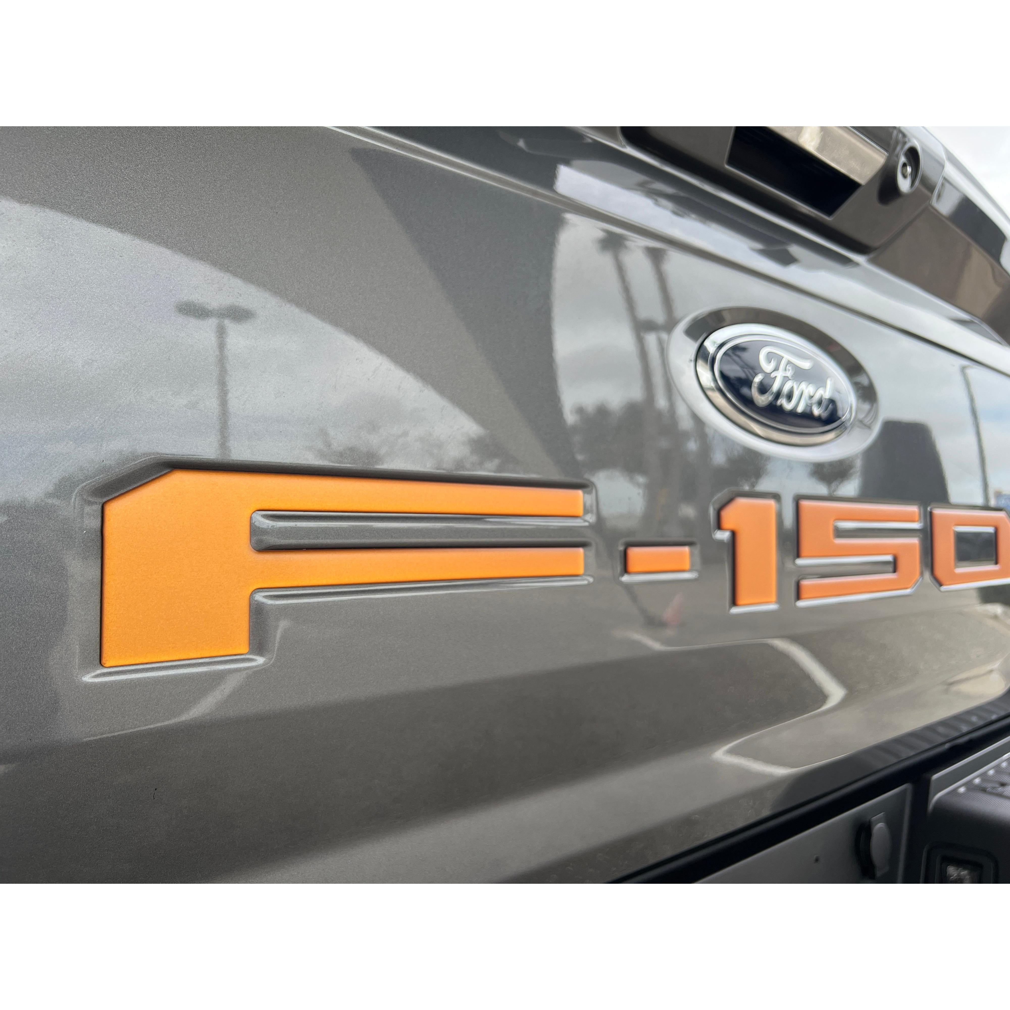 Tailgate Letter Inserts Fits 2021-2026 Ford F-150