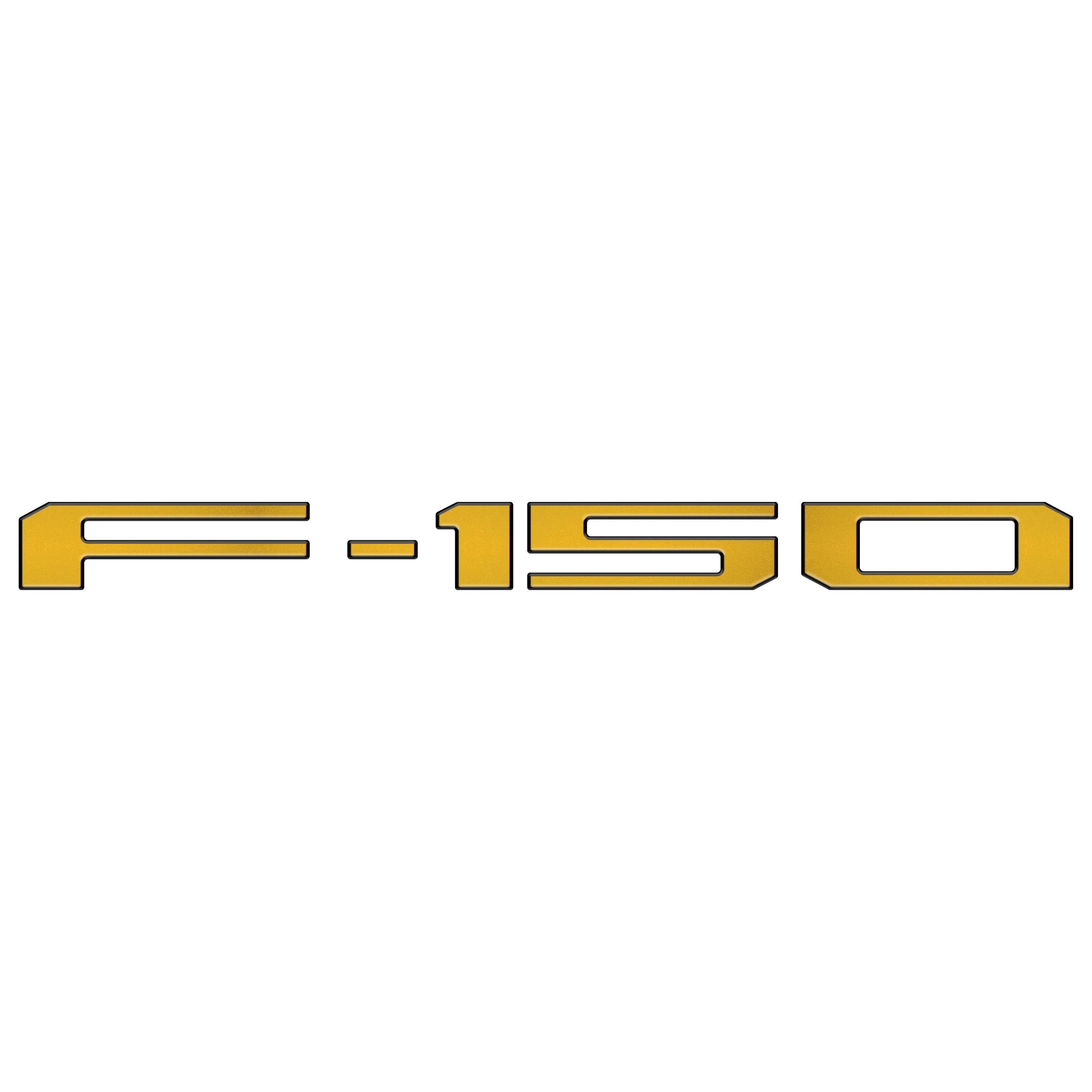 Tailgate Letter Inserts Fits 2021-2026 Ford F-150