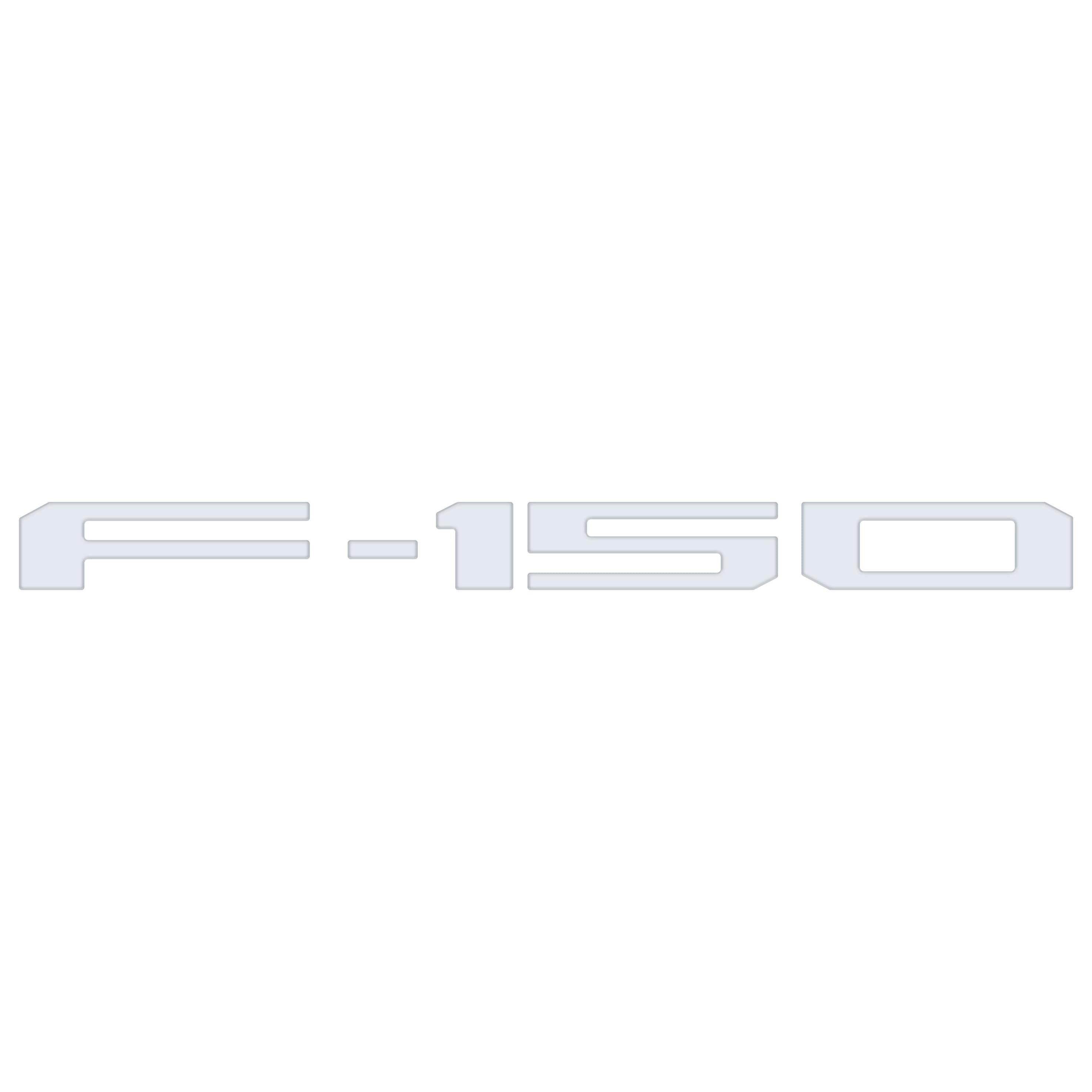 Tailgate Letter Inserts Fits 2021-2026 Ford F-150