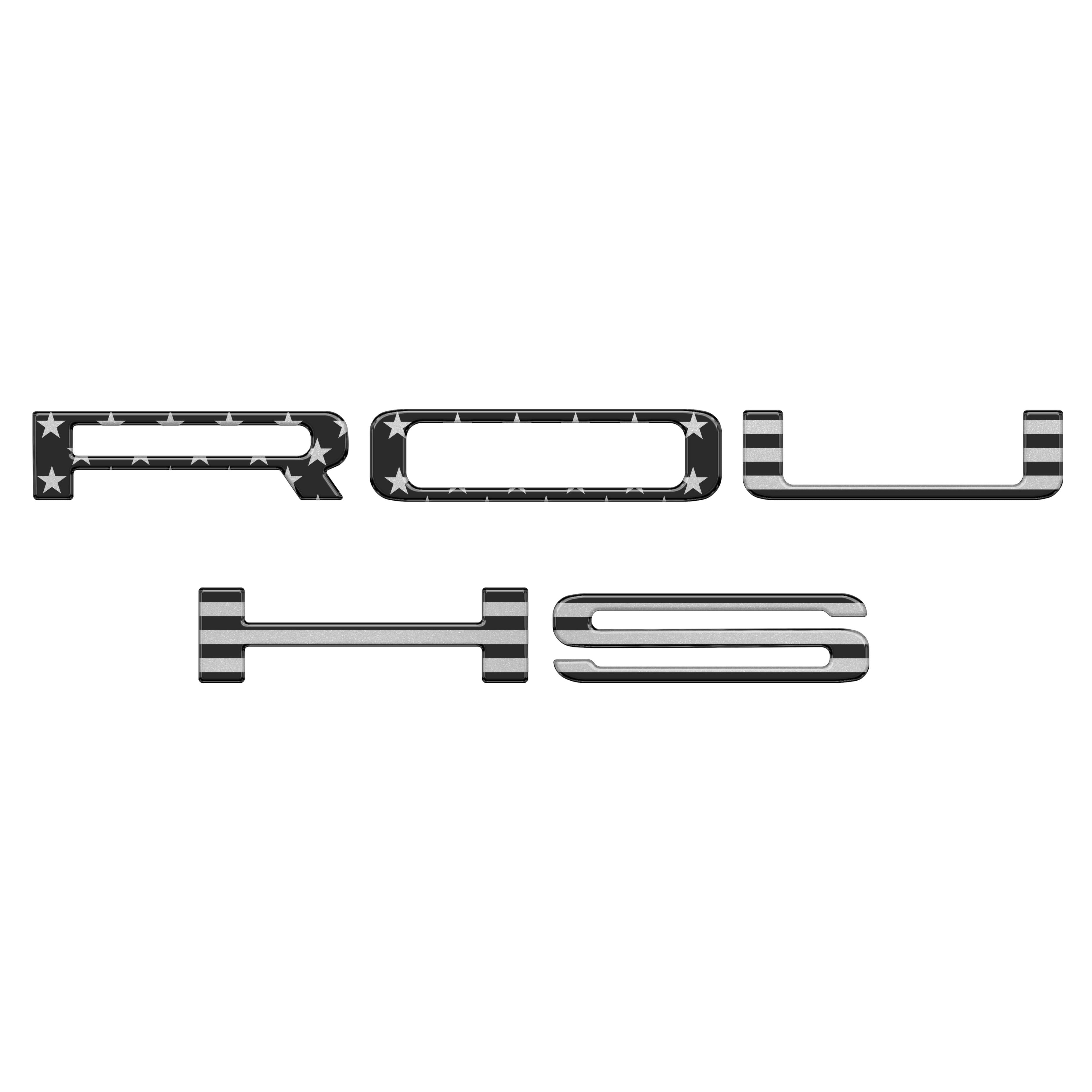 Grille Letter Inserts Fits 2015-2018, 2019-2020, 2021-2022 Ford F-150