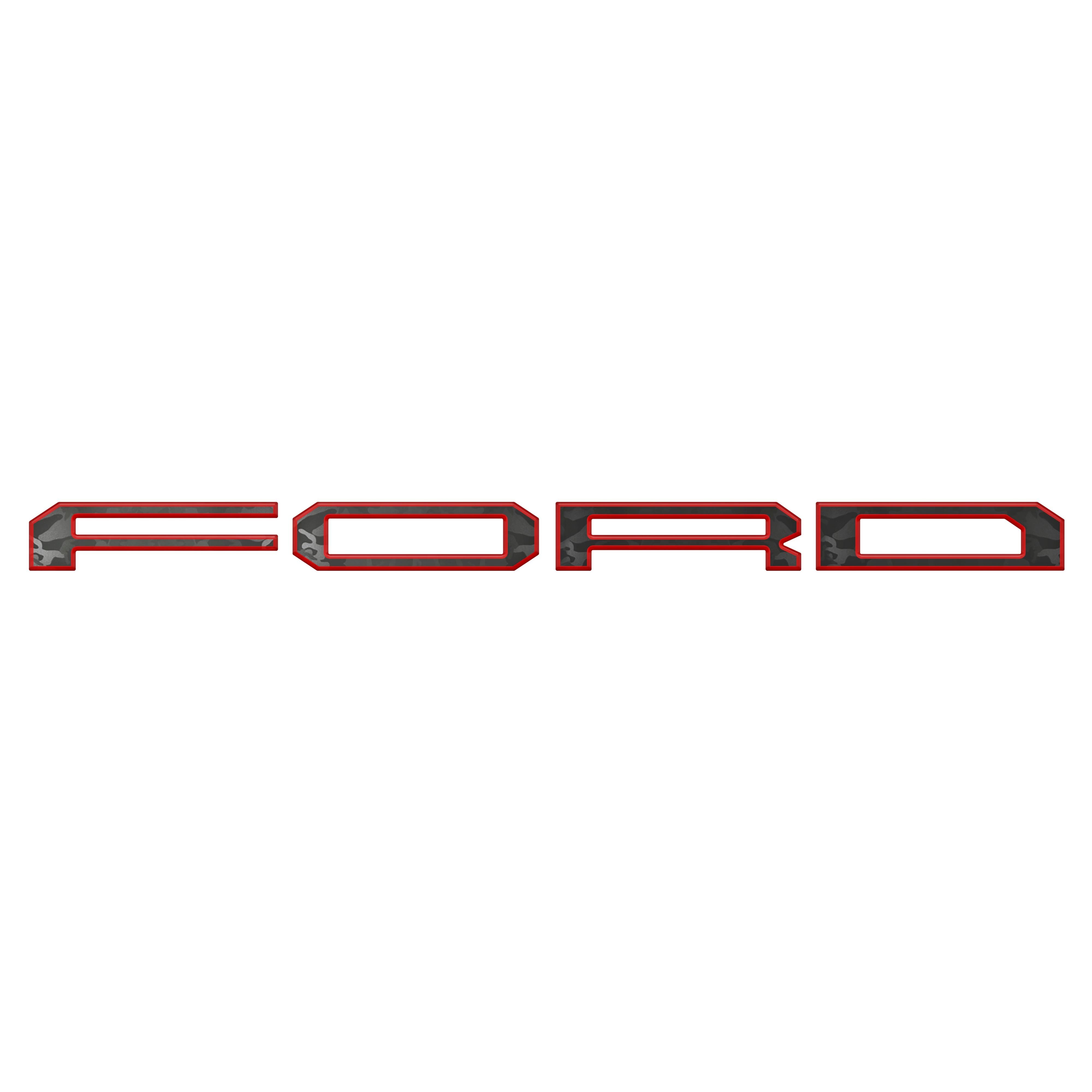 Raptor Tailgate Letter Overlays Fits 2021-2026 Ford F-150 Raptor