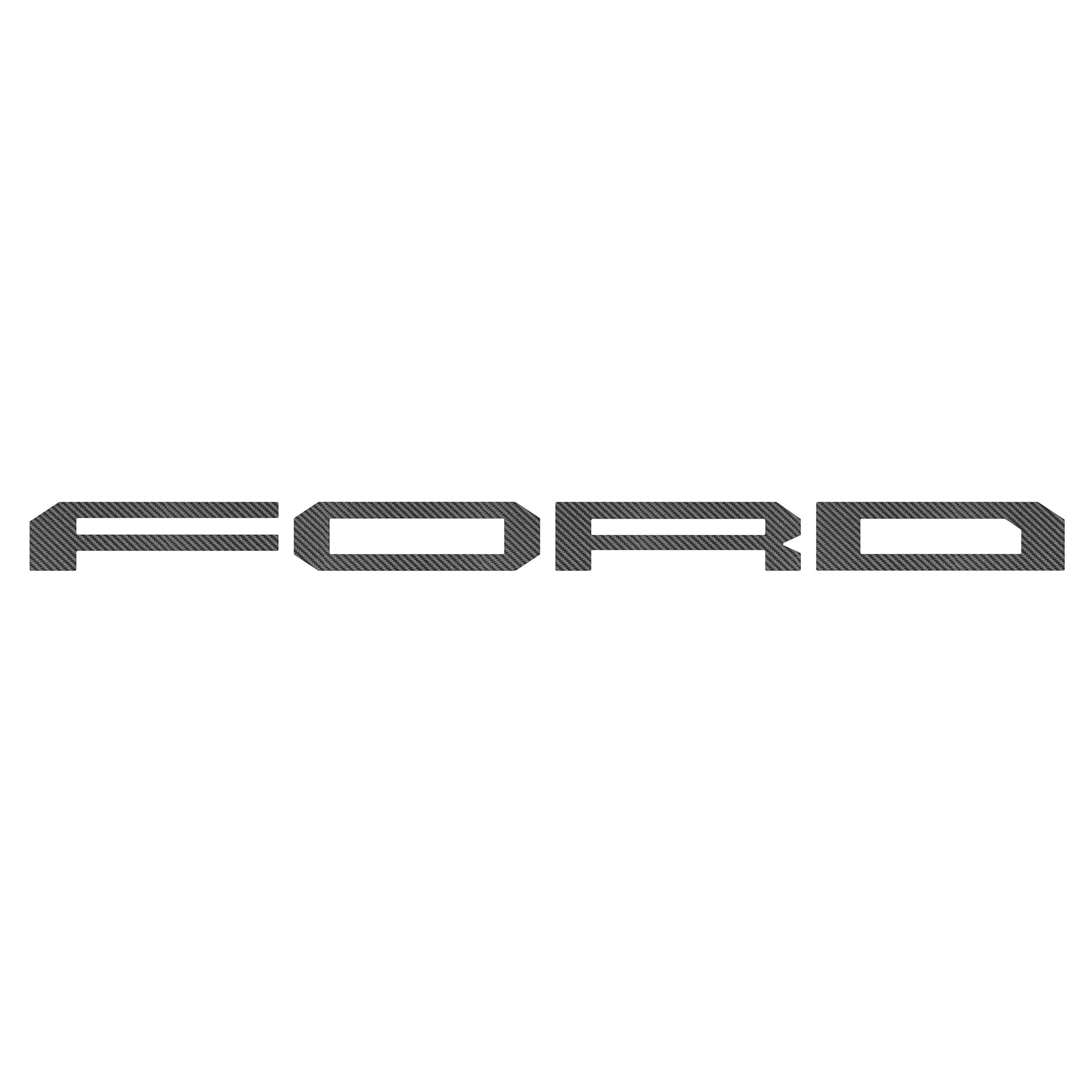Raptor Tailgate Letter Overlays Fits 2021-2026 Ford F-150 Raptor