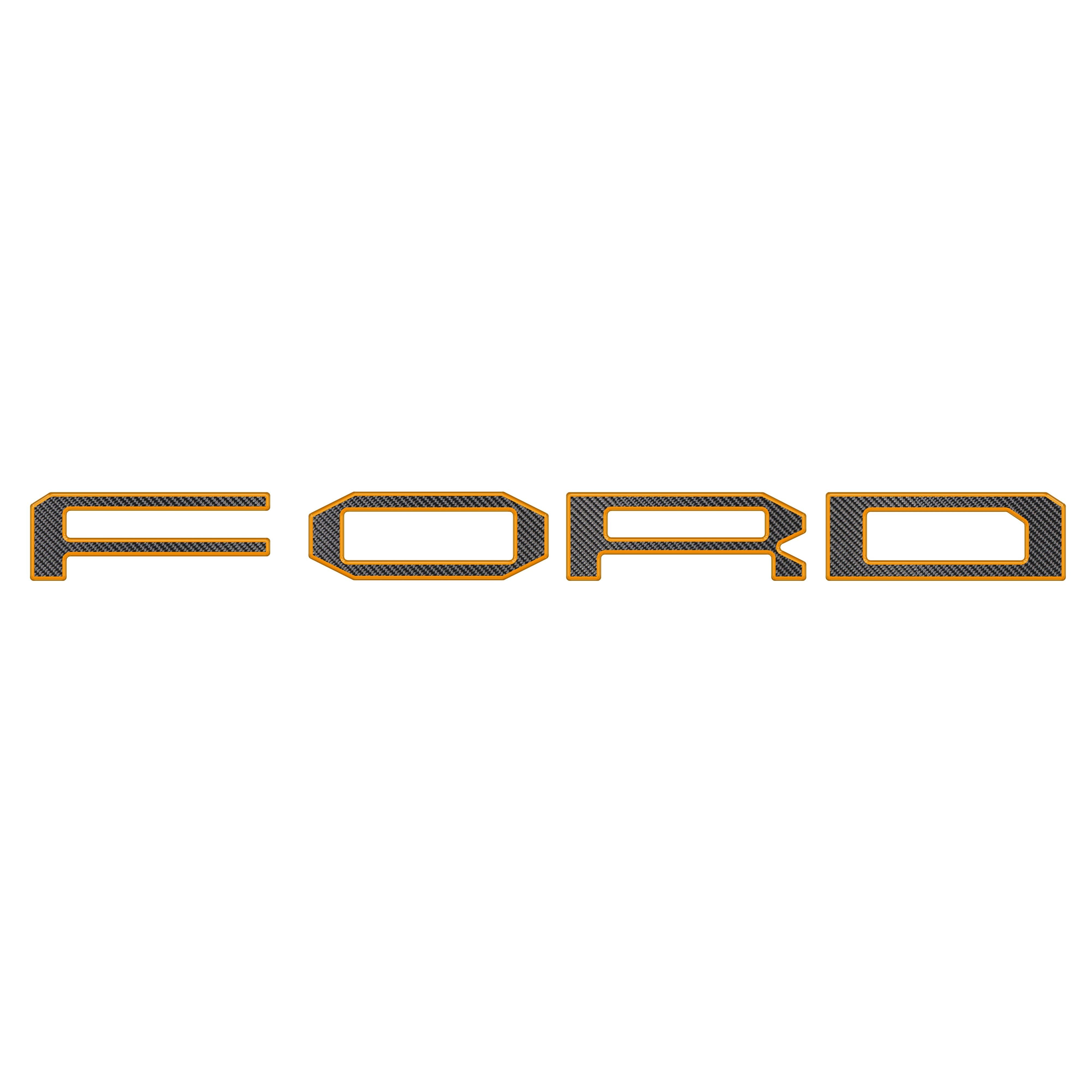 Raptor Front Grille Letters Fits 2021-2026 Ford F-150 Raptor
