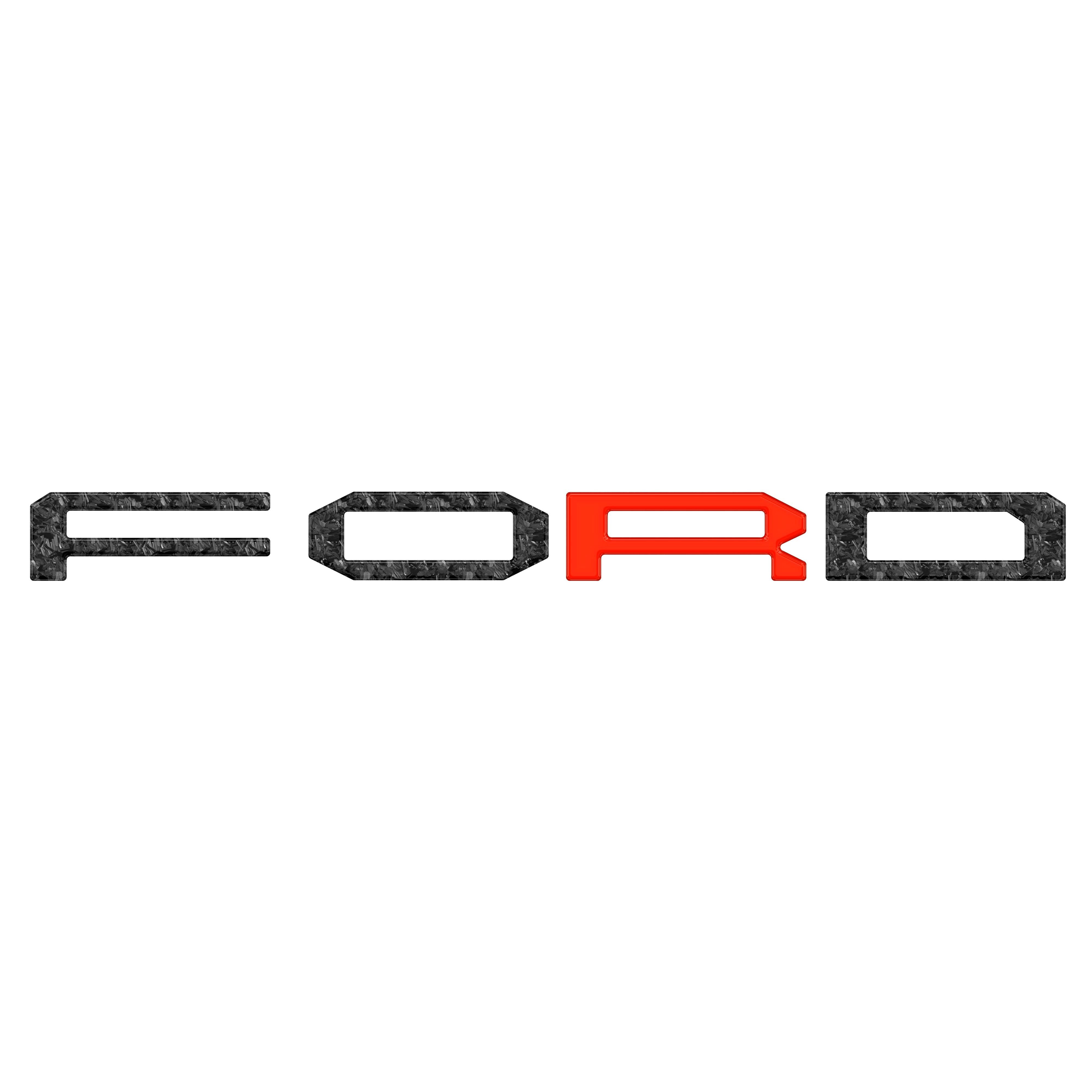 Raptor Front Grille Letters Fits 2021-2026 Ford F-150 Raptor