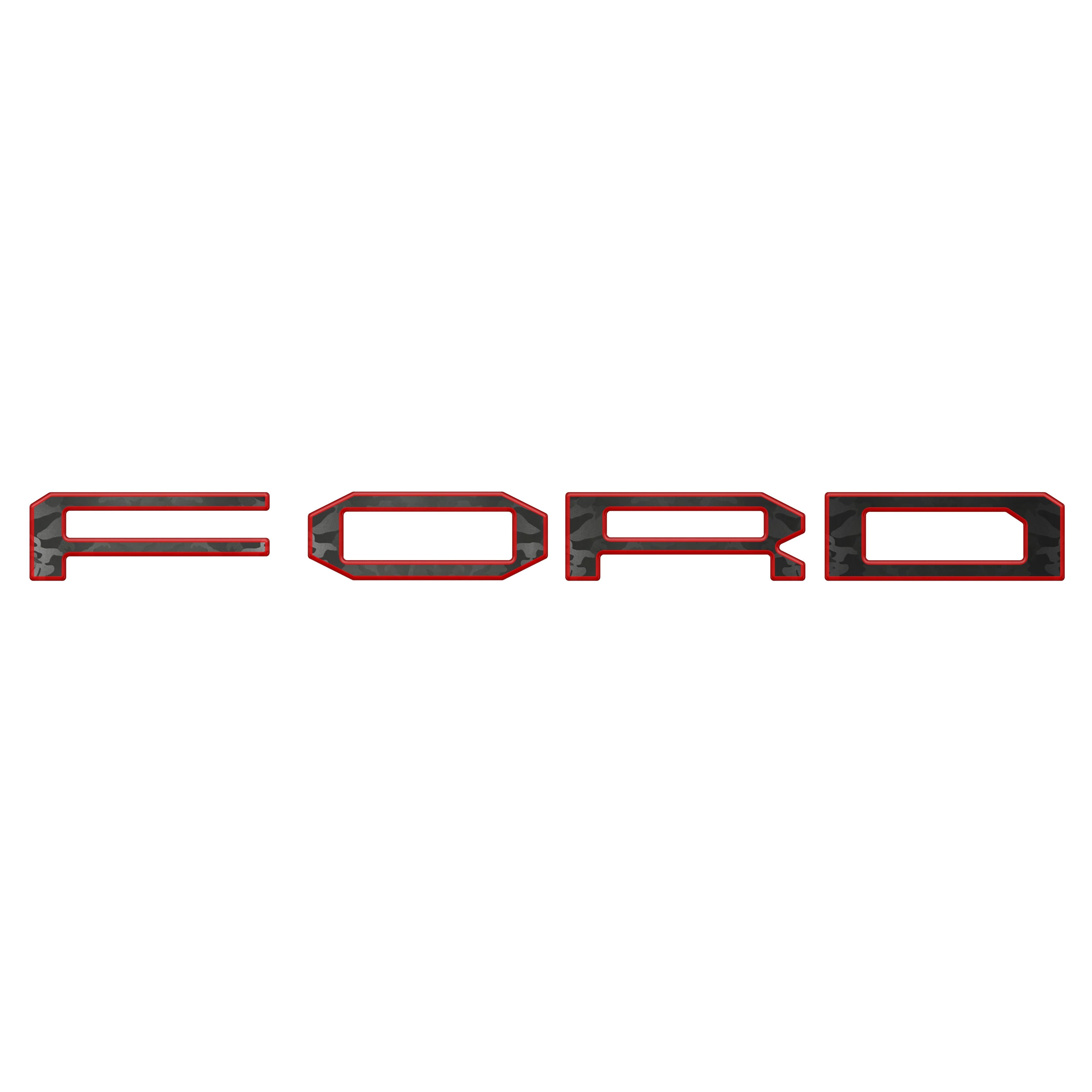 Raptor Front Grille Letters Fits 2021-2026 Ford F-150 Raptor