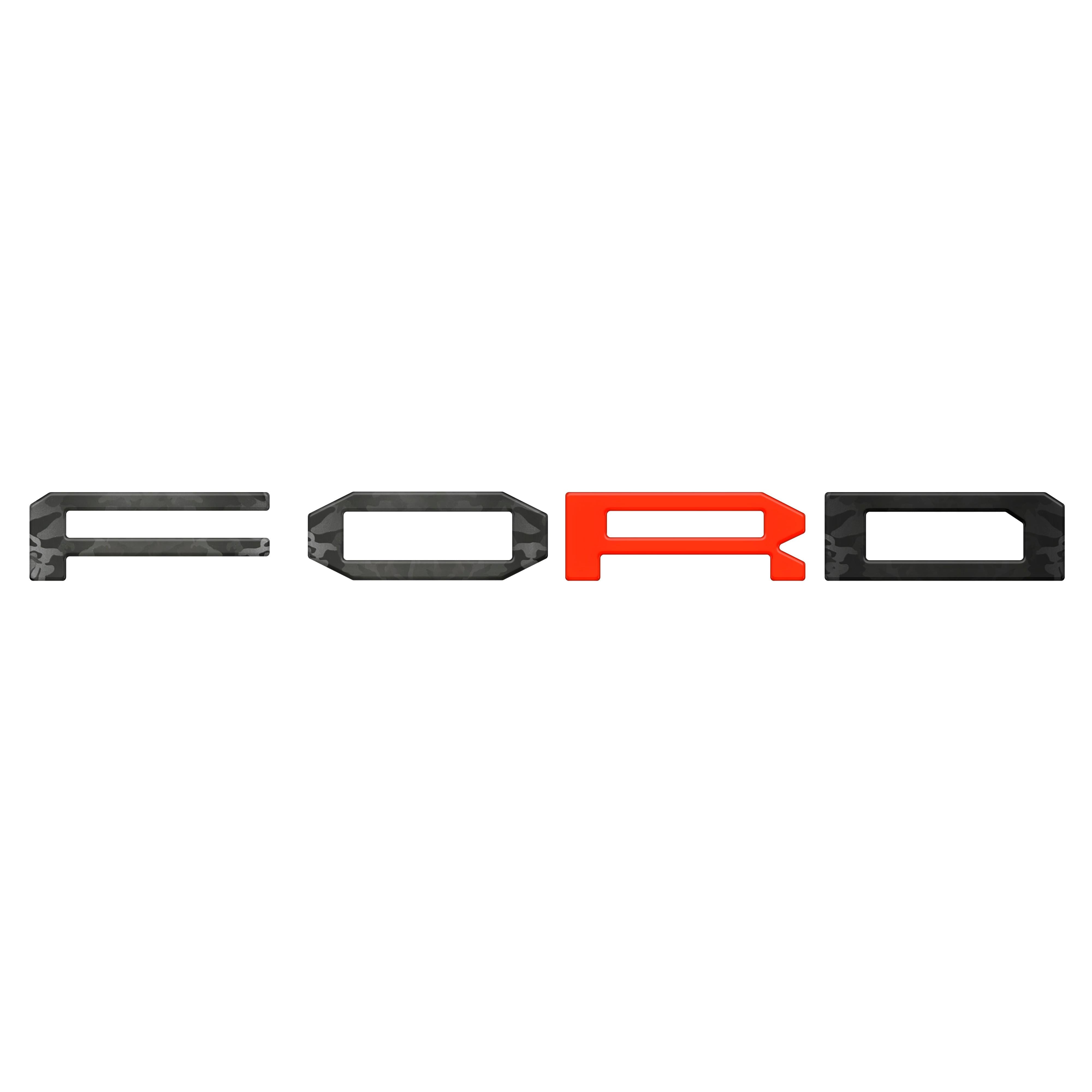 Raptor Front Grille Letters Fits 2021-2026 Ford F-150 Raptor