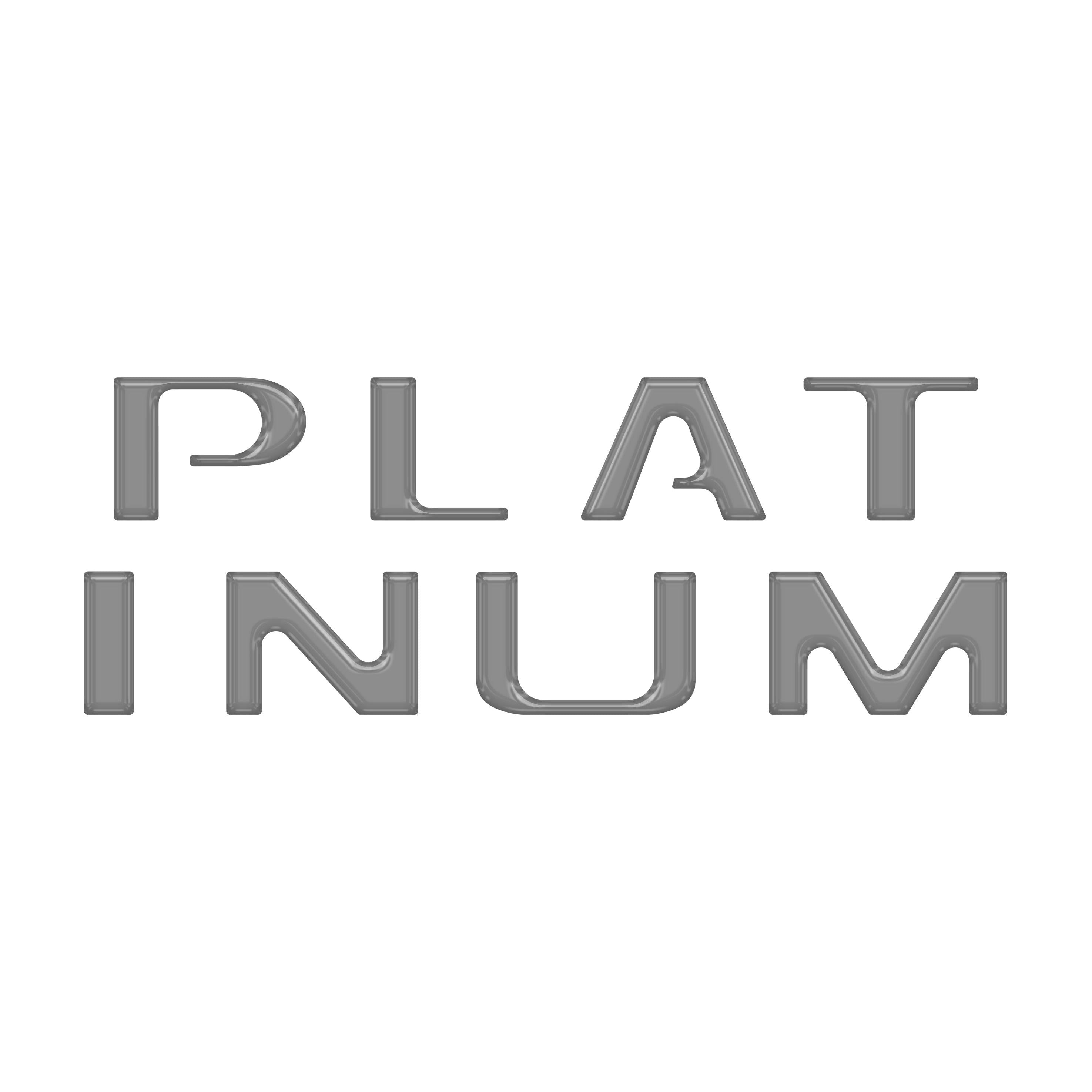 Tailgate Letter Inserts Fits 2018-2020 Ford F-150 Platinum