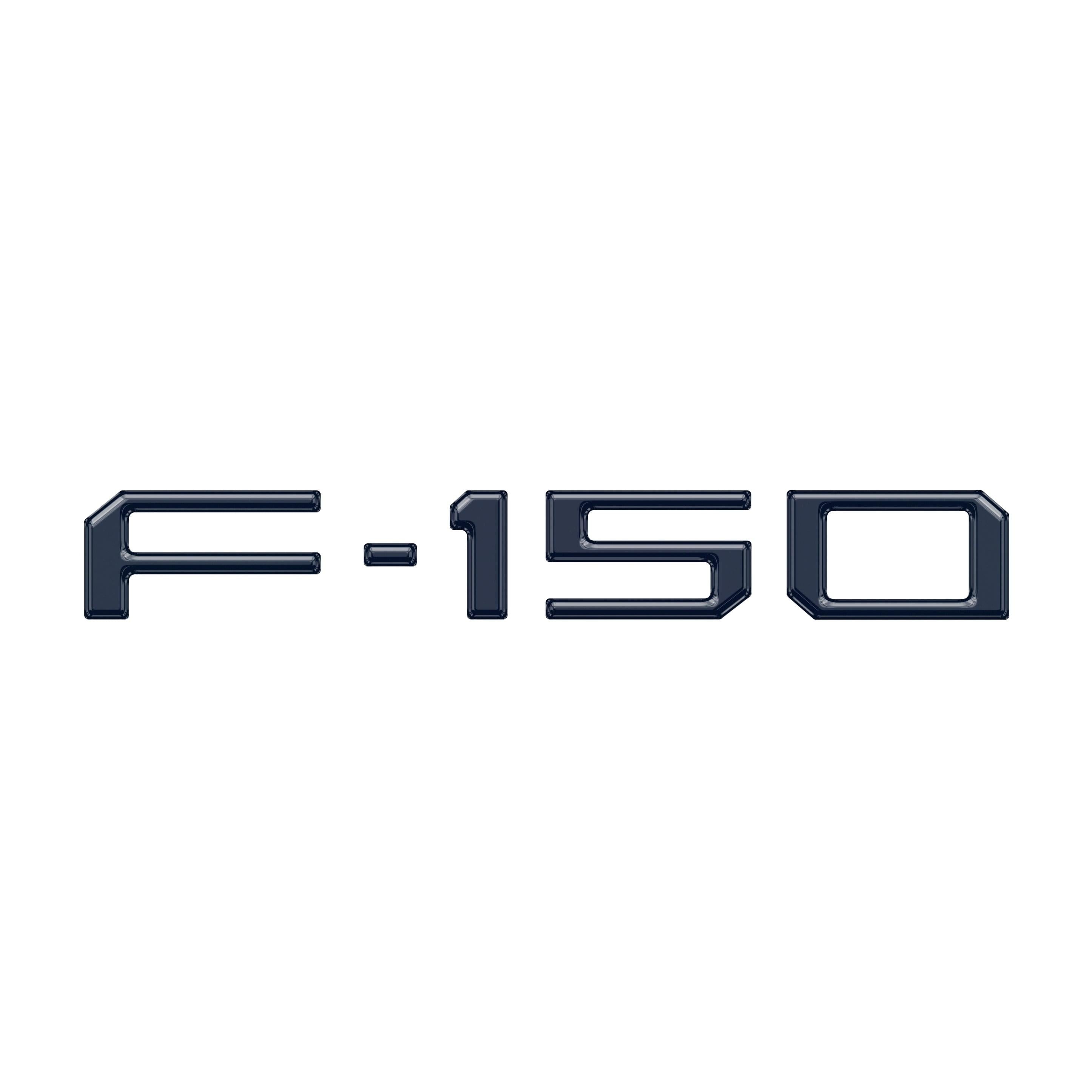 Tailgate Applique F-150 Emblem Overlays Fits 2021-2026 Ford F-150 Raptor/King Ranch/Platinum/Limited