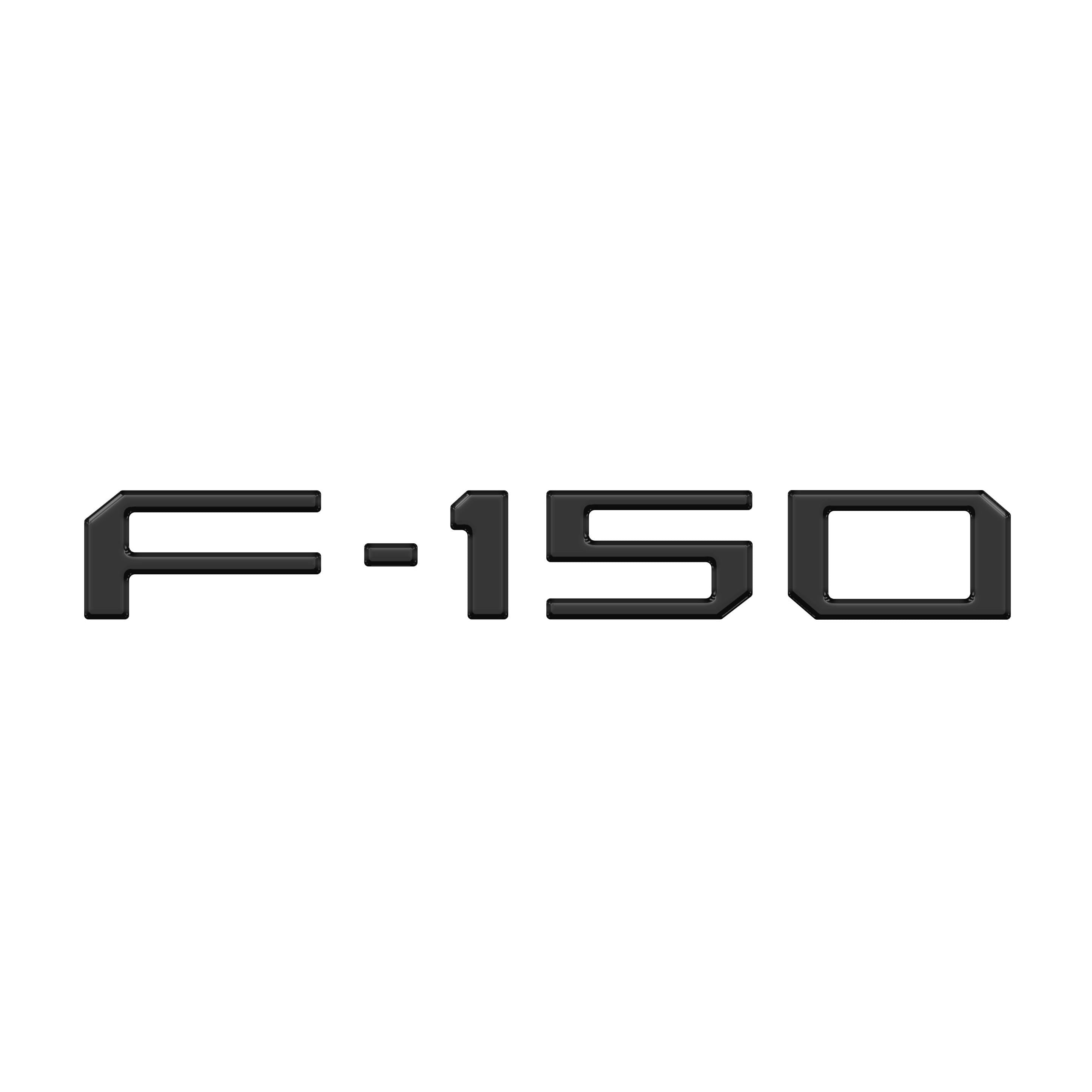 Tailgate Applique F-150 Emblem Overlays Fits 2021-2026 Ford F-150 Raptor/King Ranch/Platinum/Limited