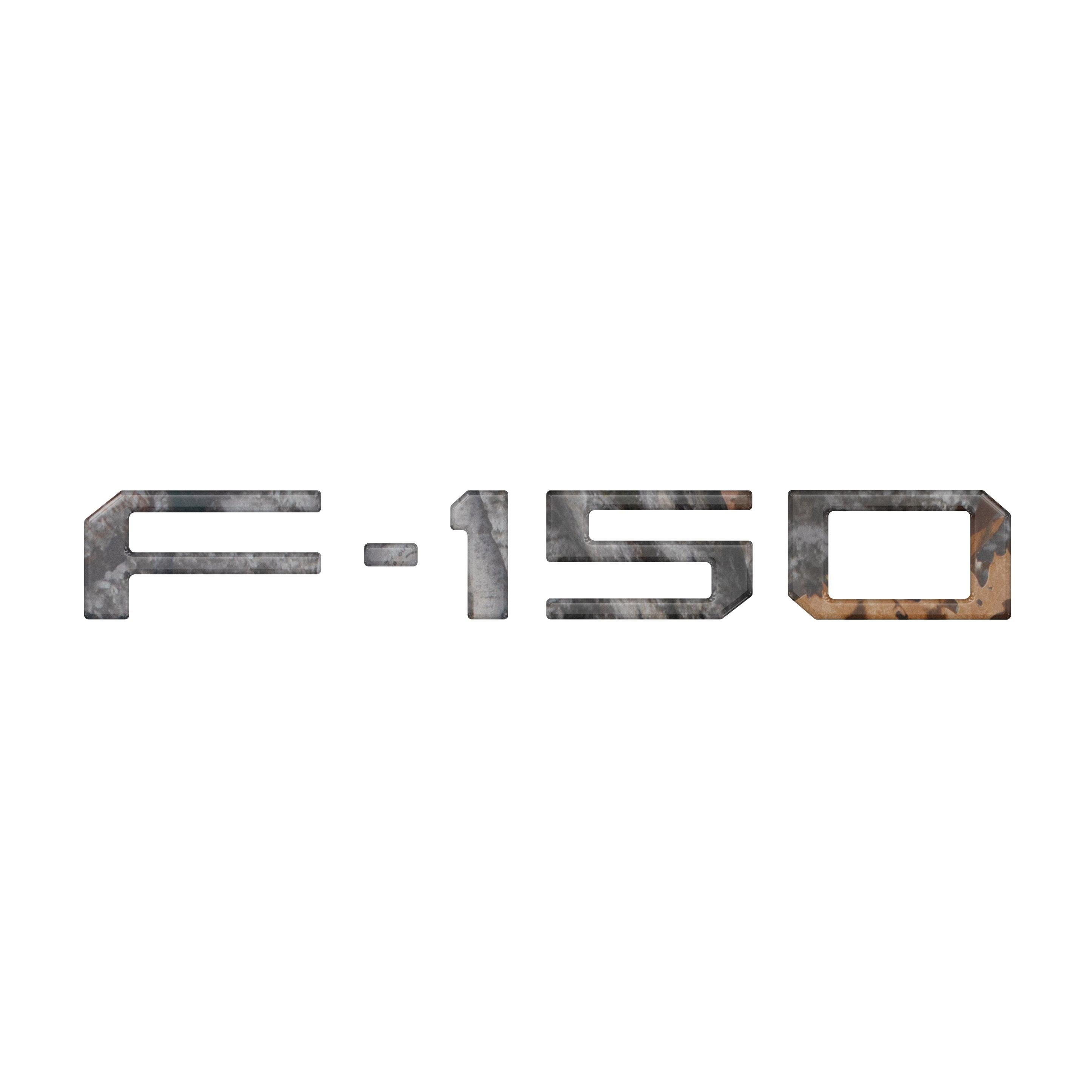 Tailgate Applique F-150 Emblem Overlays Fits 2021-2026 Ford F-150 Raptor/King Ranch/Platinum/Limited