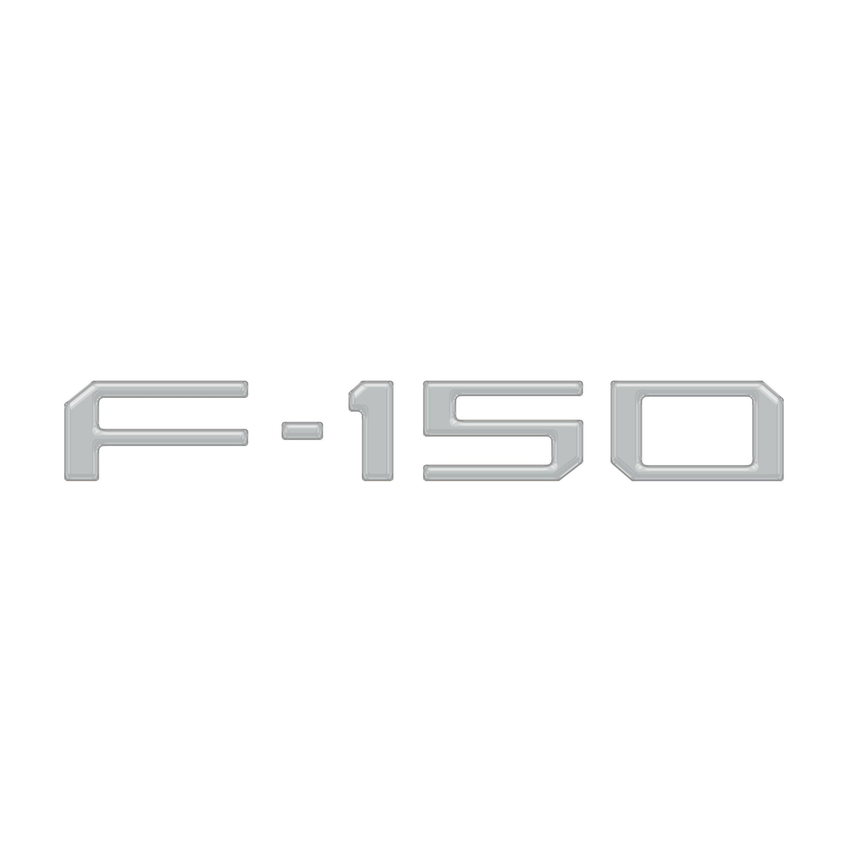 Tailgate Applique F-150 Emblem Overlays Fits 2021-2026 Ford F-150 Raptor/King Ranch/Platinum/Limited