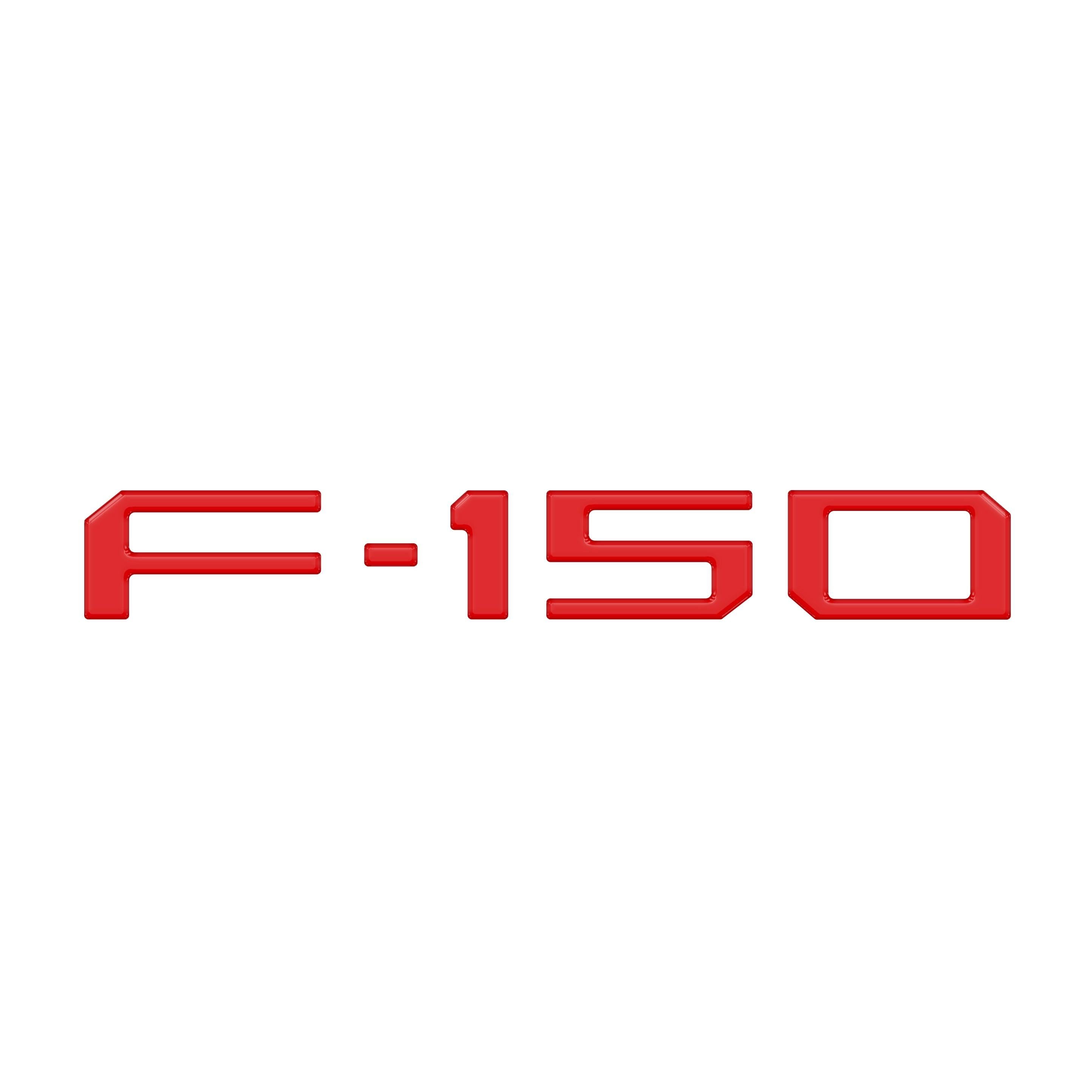 Tailgate Applique F-150 Emblem Overlays Fits 2021-2026 Ford F-150 Raptor/King Ranch/Platinum/Limited