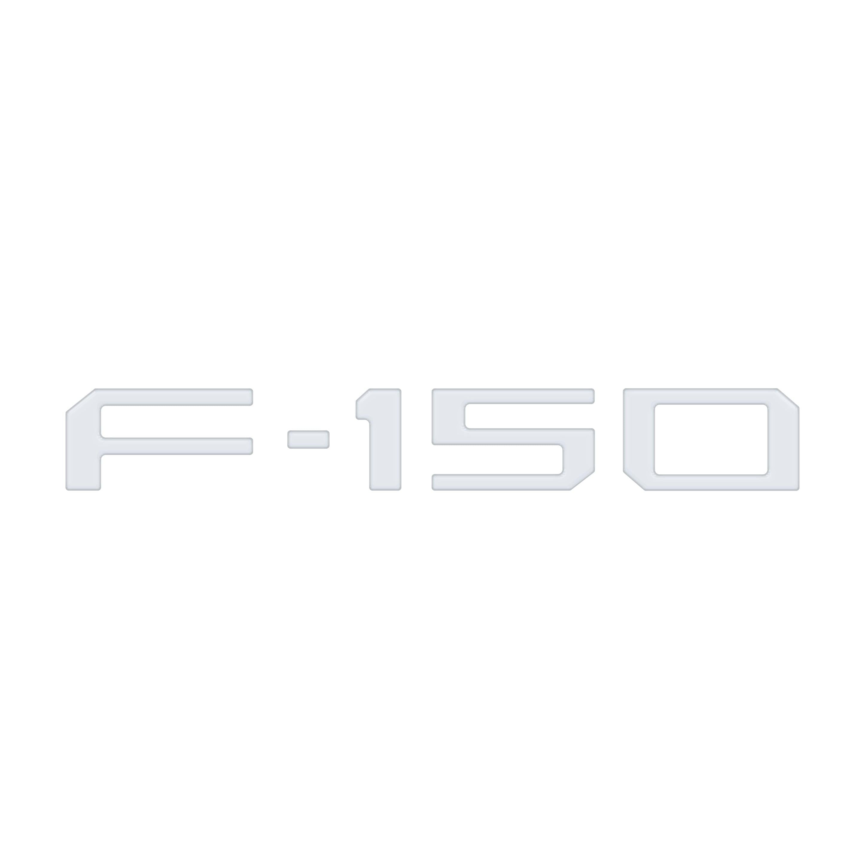 Tailgate Applique F-150 Emblem Overlays Fits 2021-2026 Ford F-150 Raptor/King Ranch/Platinum/Limited