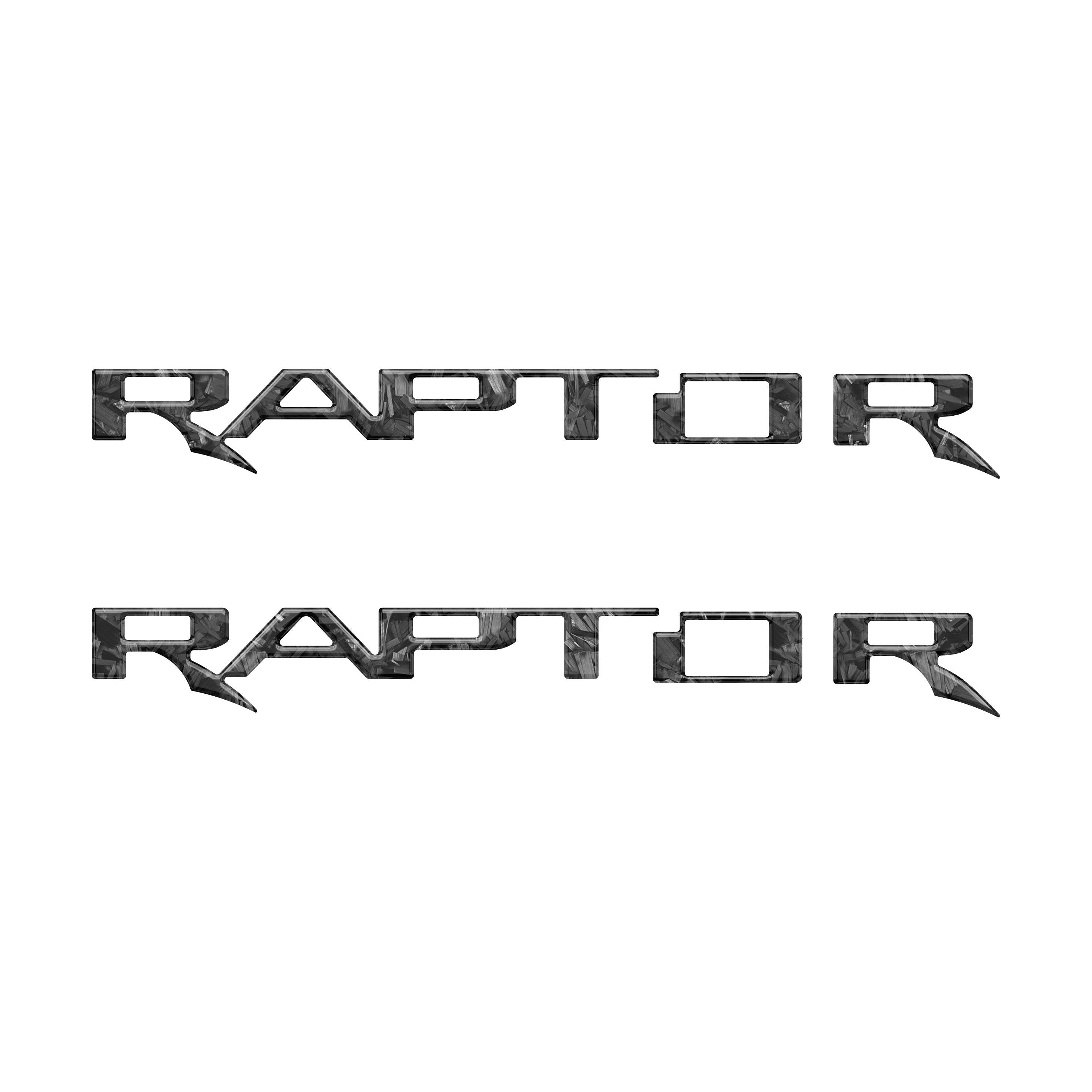 Hood Cowl Emblem Inserts Fits 2021-2026 Ford F-150/Bronco Raptor