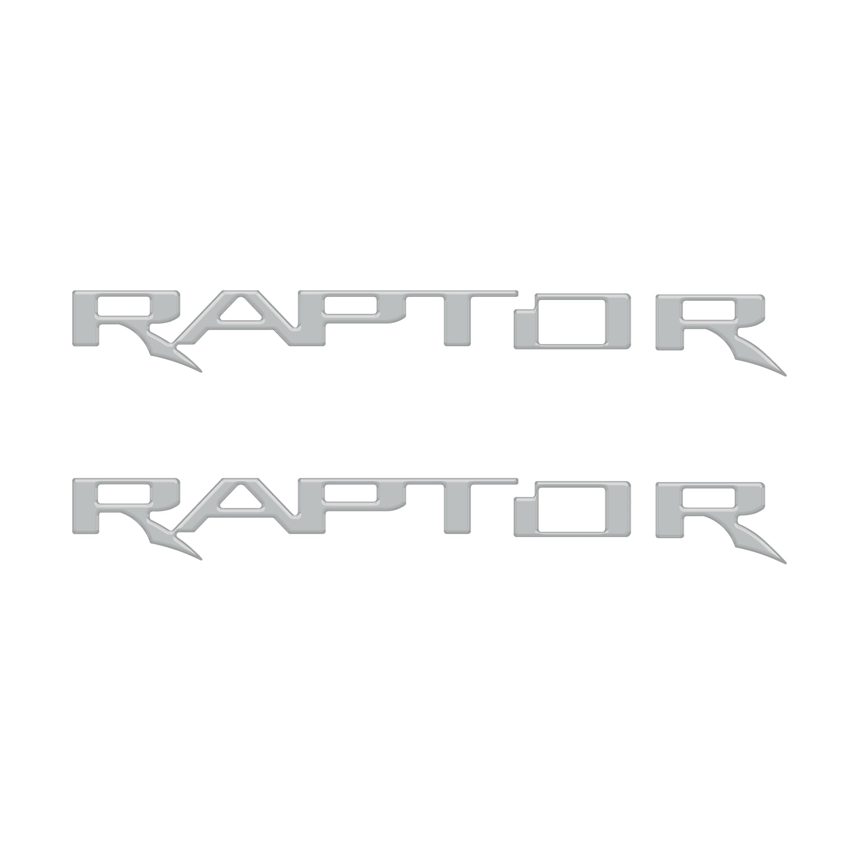 Hood Cowl Emblem Inserts Fits 2021-2026 Ford F-150/Bronco Raptor