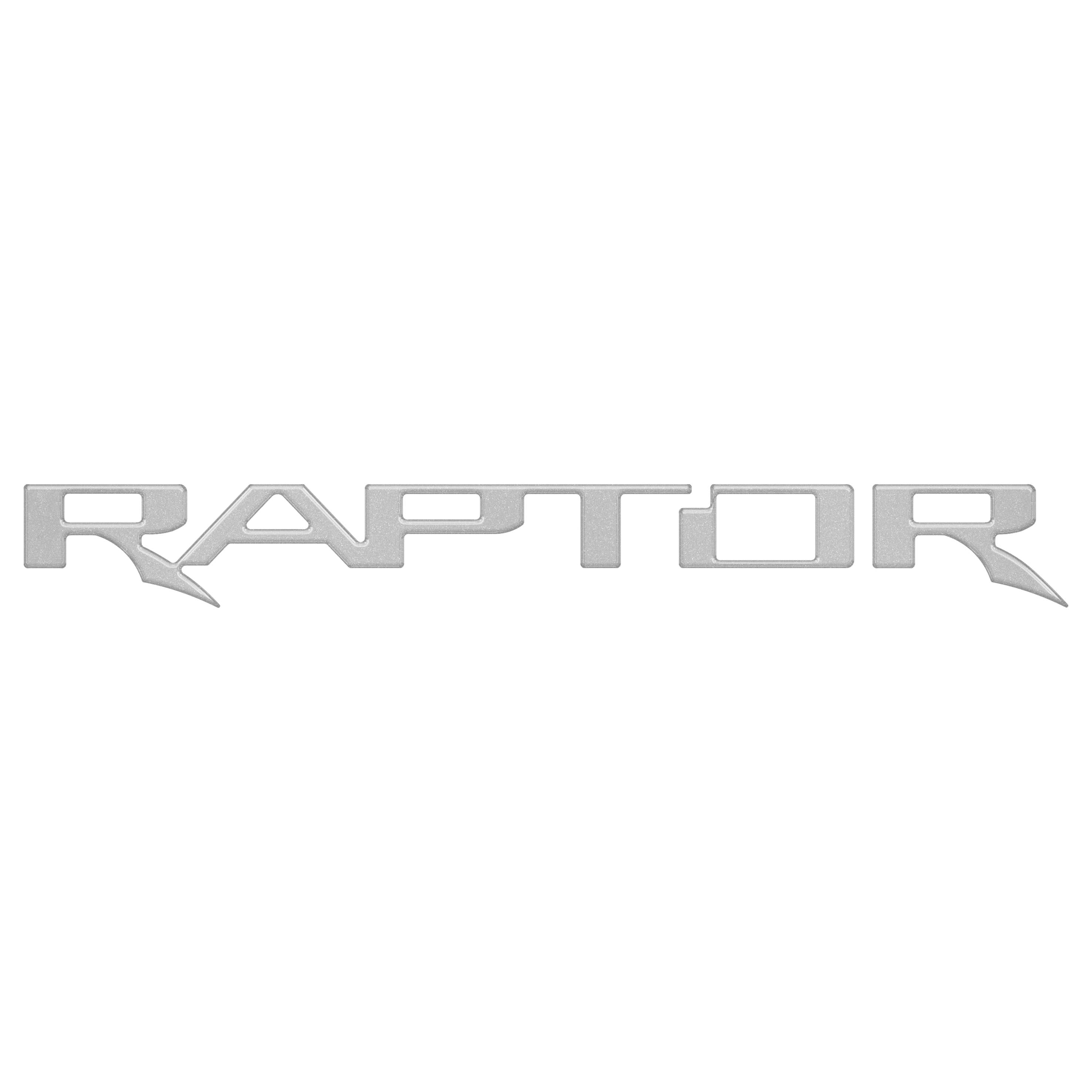 Raptor Tailgate Emblem Inserts Fits 2017-2026 Ford F-150 Raptor