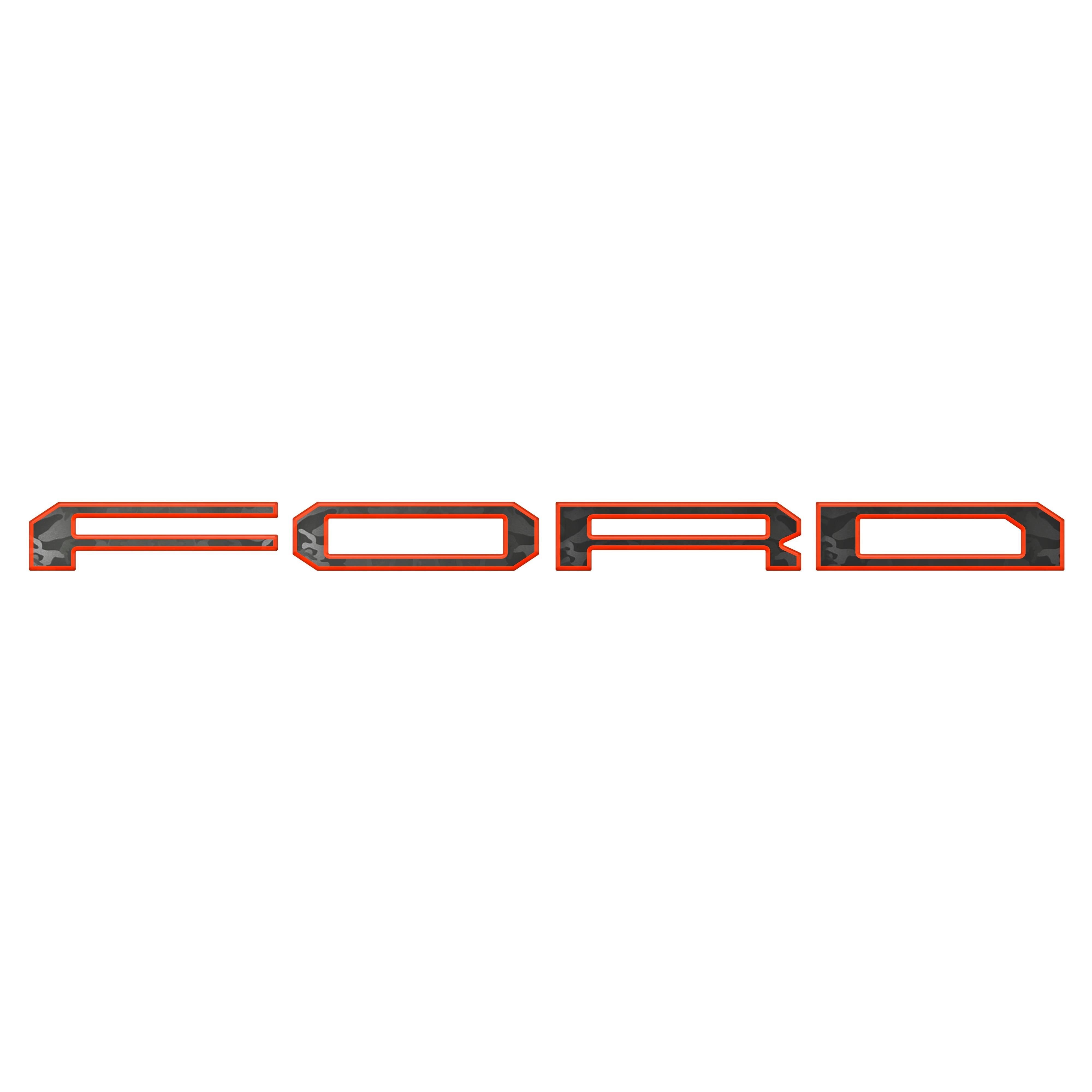Raptor Tailgate Letter Overlays Fits 2021-2026 Ford F-150 Raptor