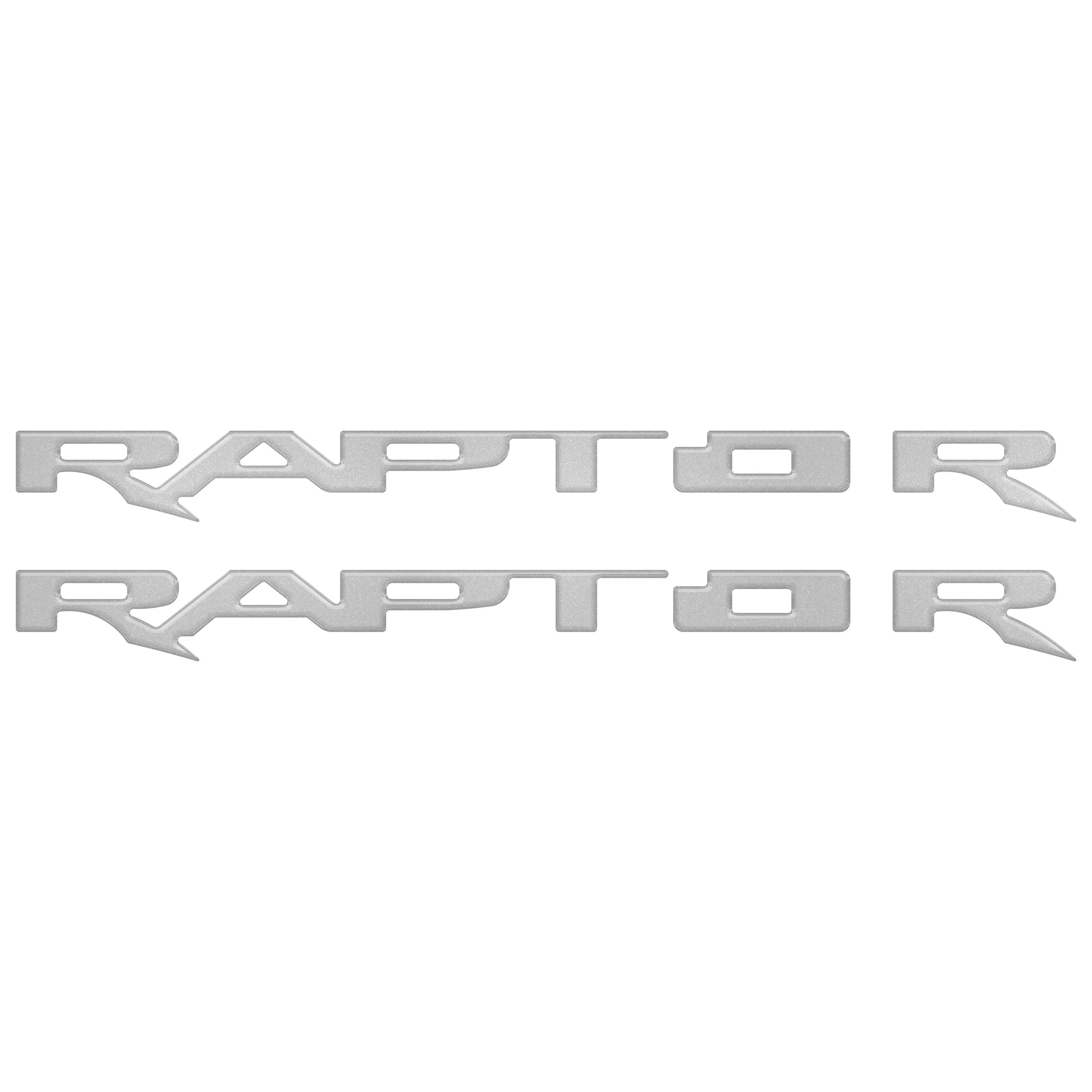 Running Board Emblem Overlays Fits 2017-2024 Ford F-150 Raptor