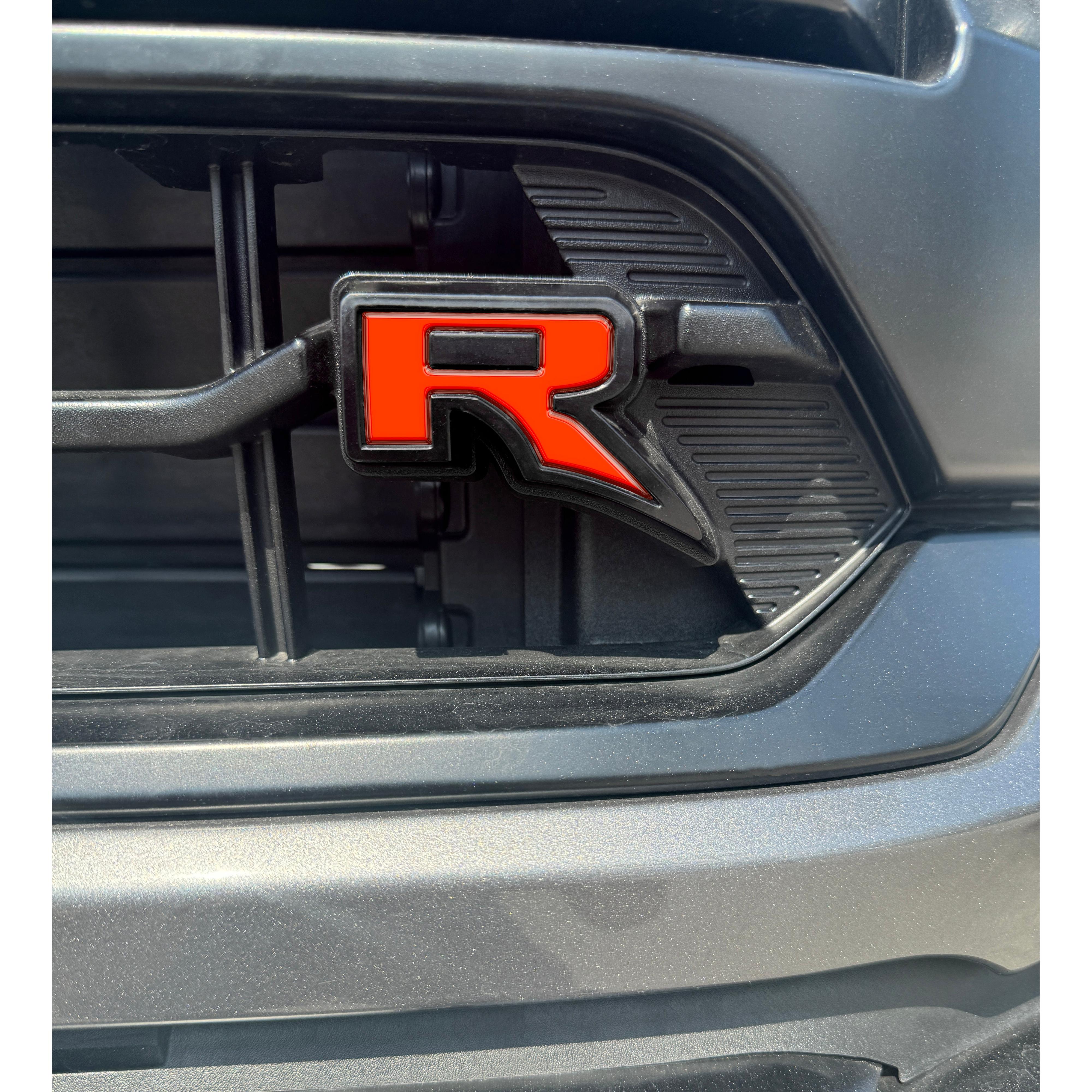 Raptor "R" Grille Letter Inserts Fits 2022-2026 Ford F-150