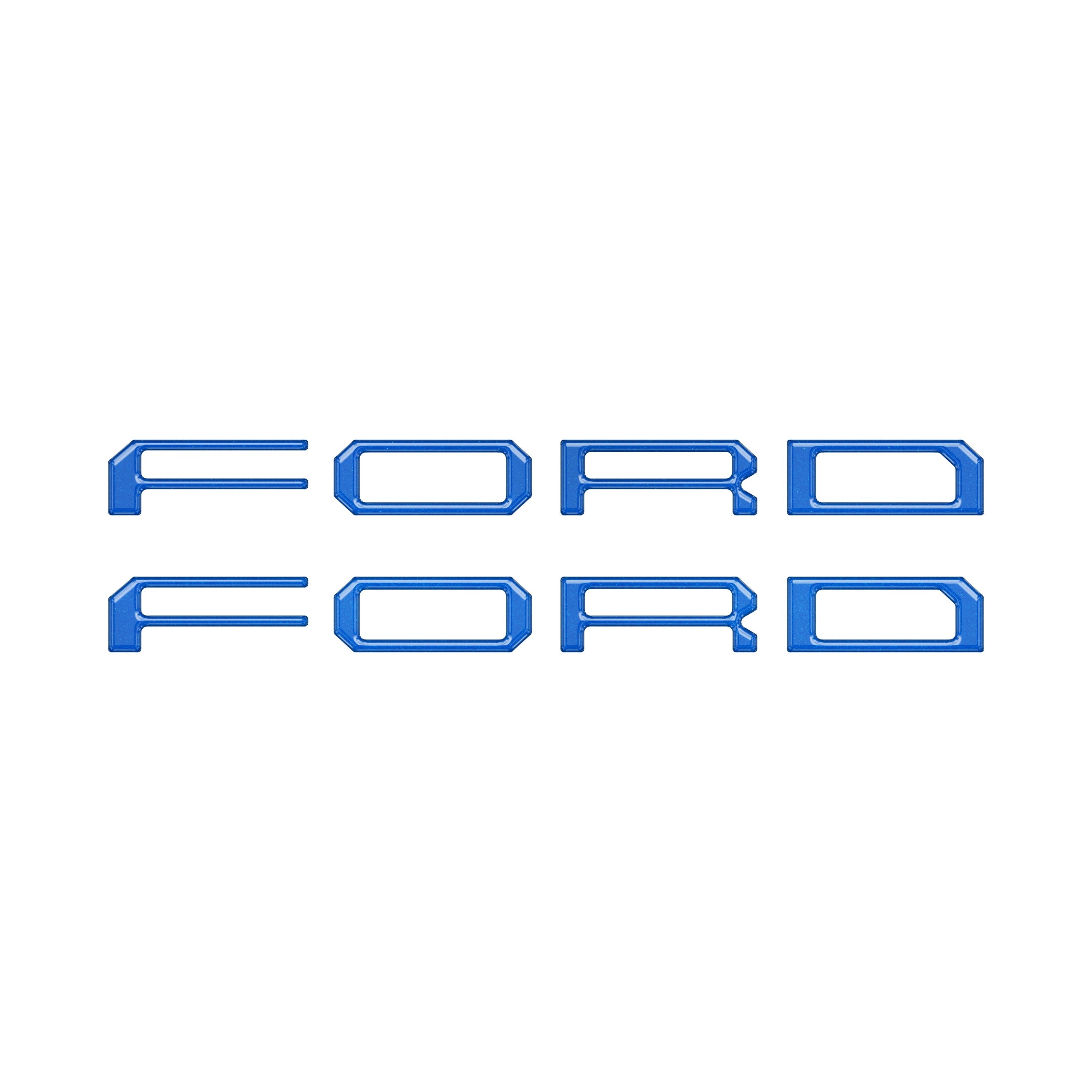 Tremor Running Board Letter Inserts Fits 2020-2026 Ford Super Duty Tremor