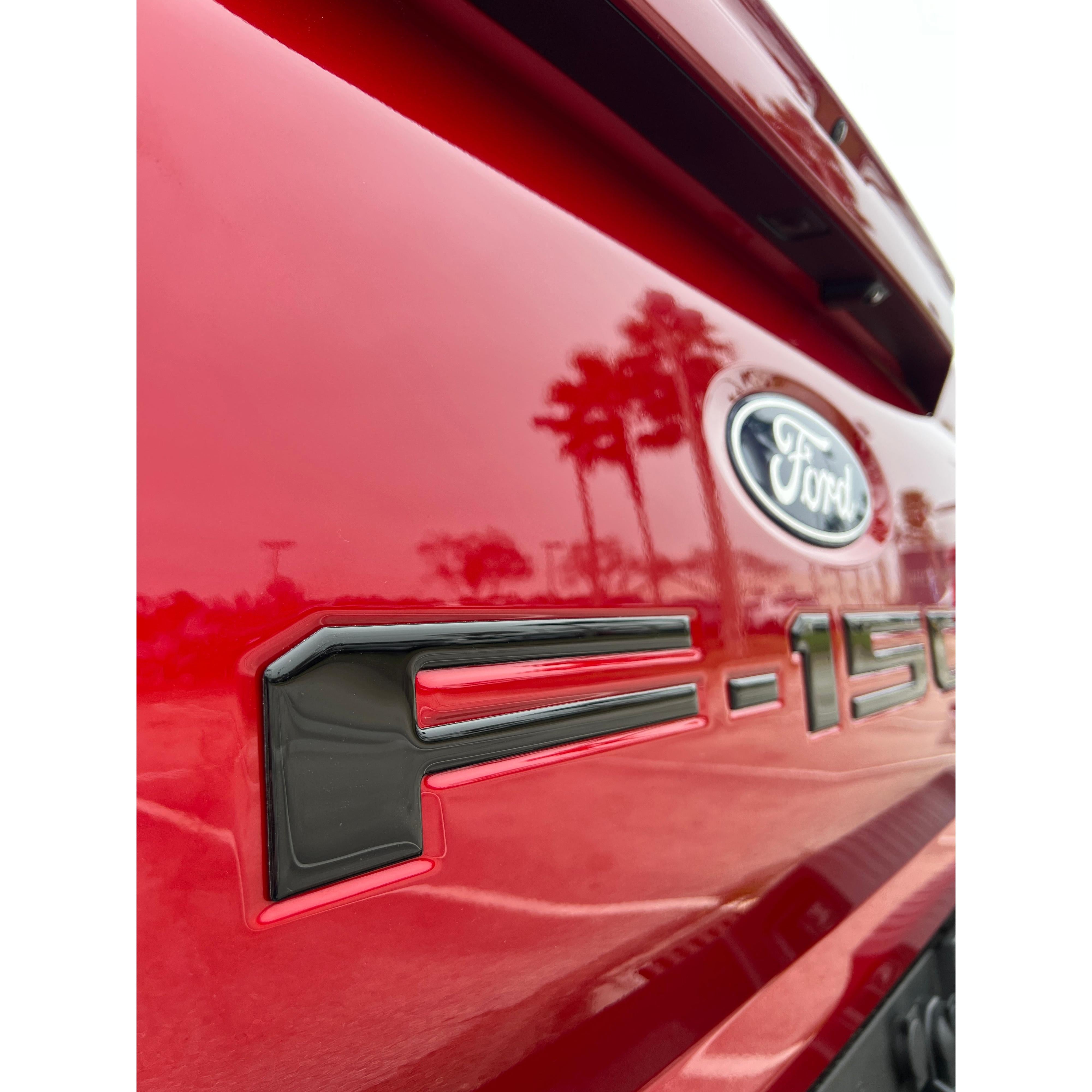 Tailgate Letter Inserts Fits 2021-2026 Ford F-150