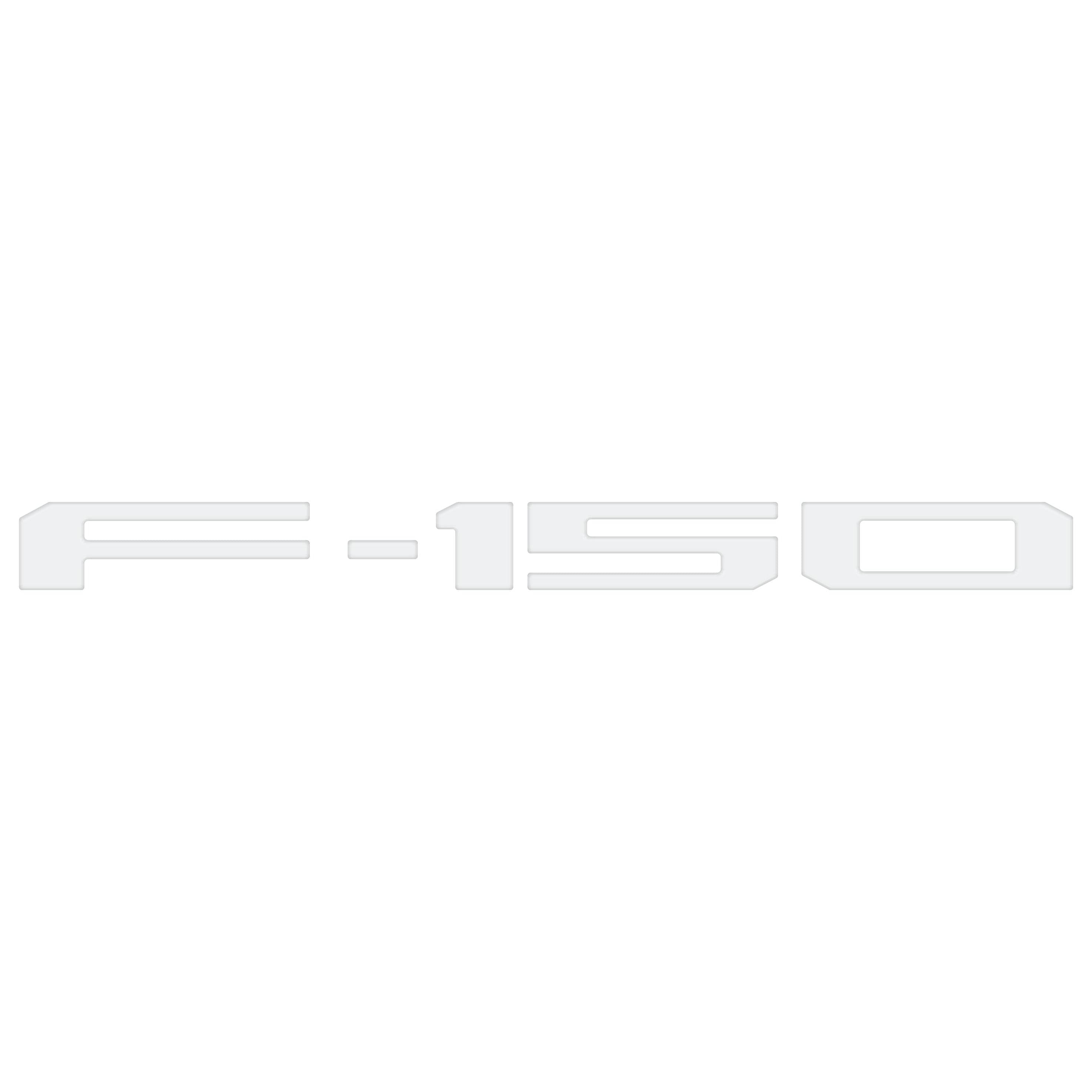 Tailgate Letter Inserts Fits 2021-2026 Ford F-150