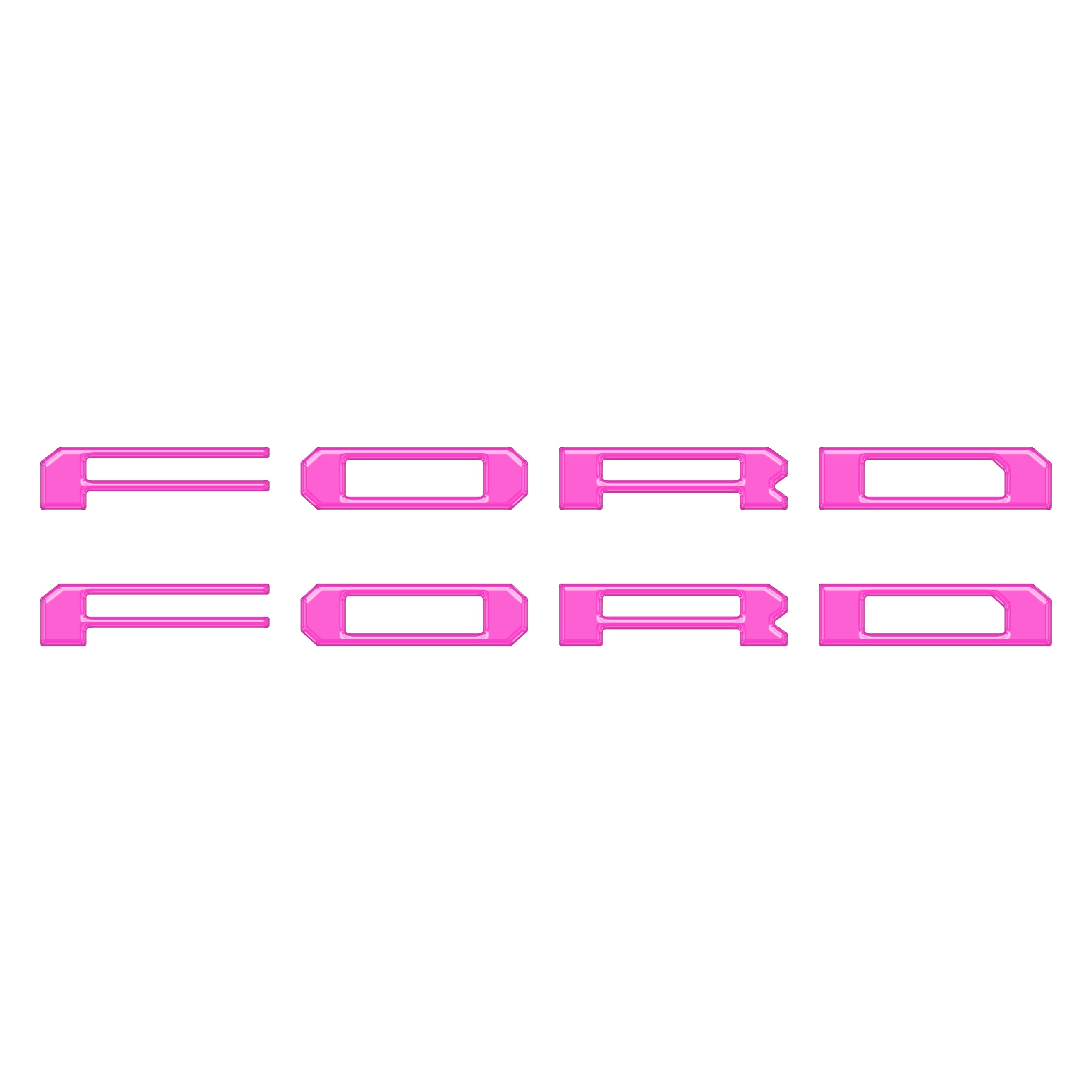 Lightning Running Board Overlays Fits 2022-2026 Ford F150 Lightning