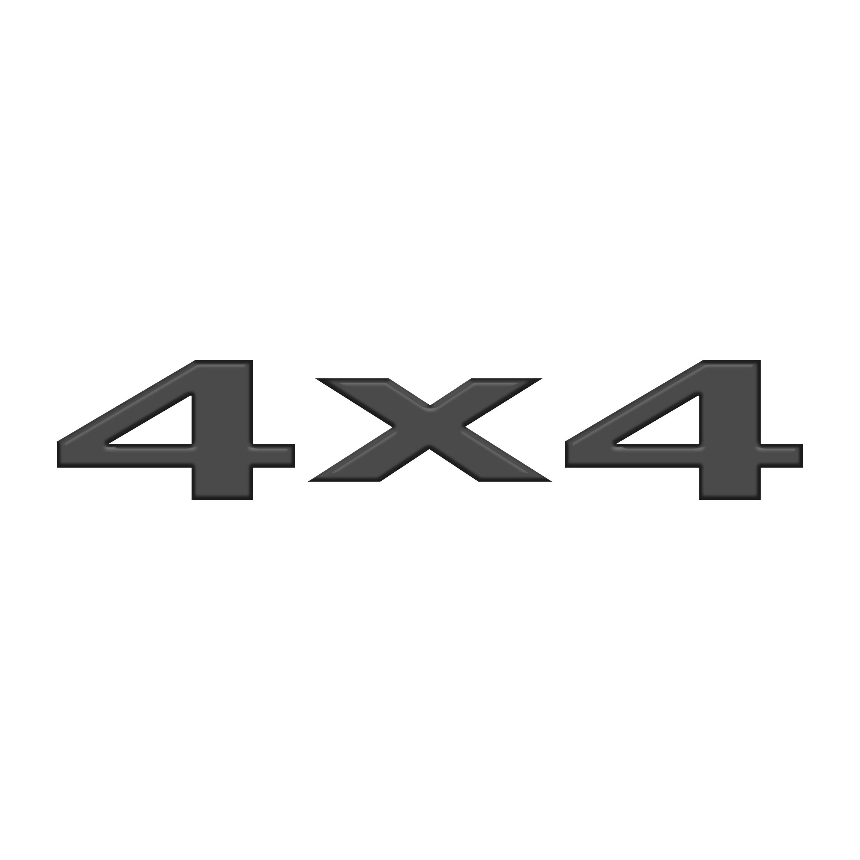 4X4 Emblem