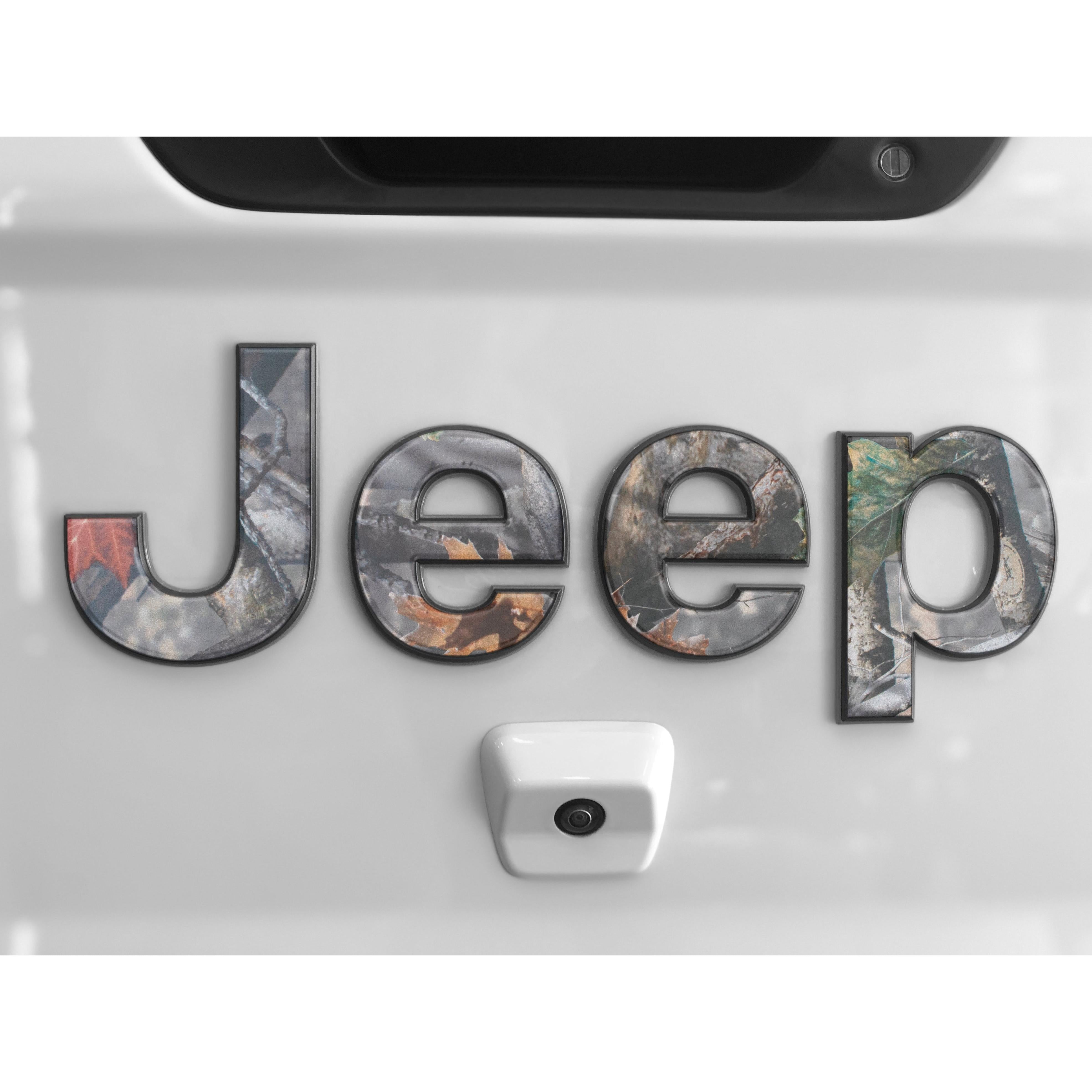 Tailgate Letter Overlays Fits 2019-2026 Jeep Gladiator