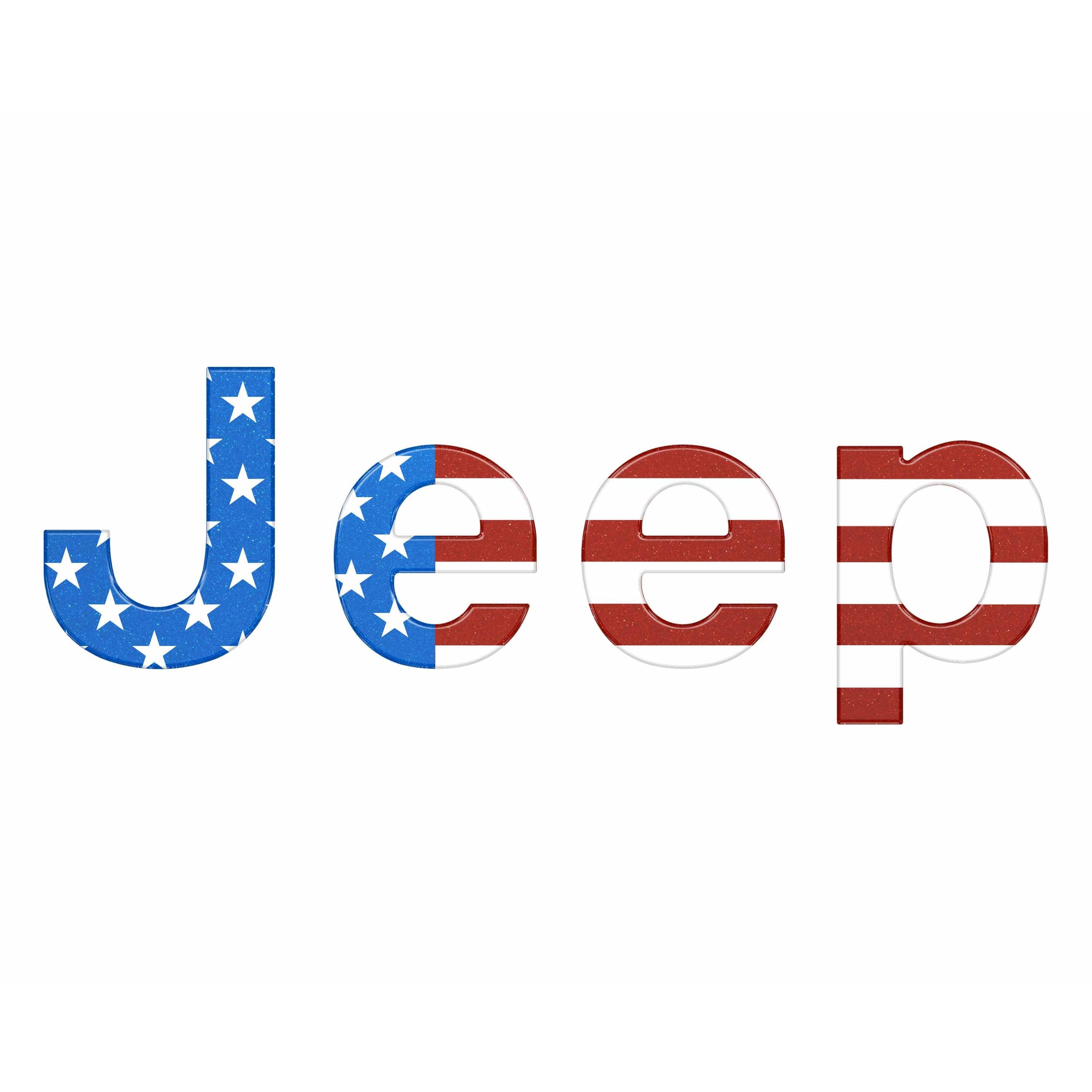 Tailgate Letter Overlays Fits 2019-2026 Jeep Gladiator