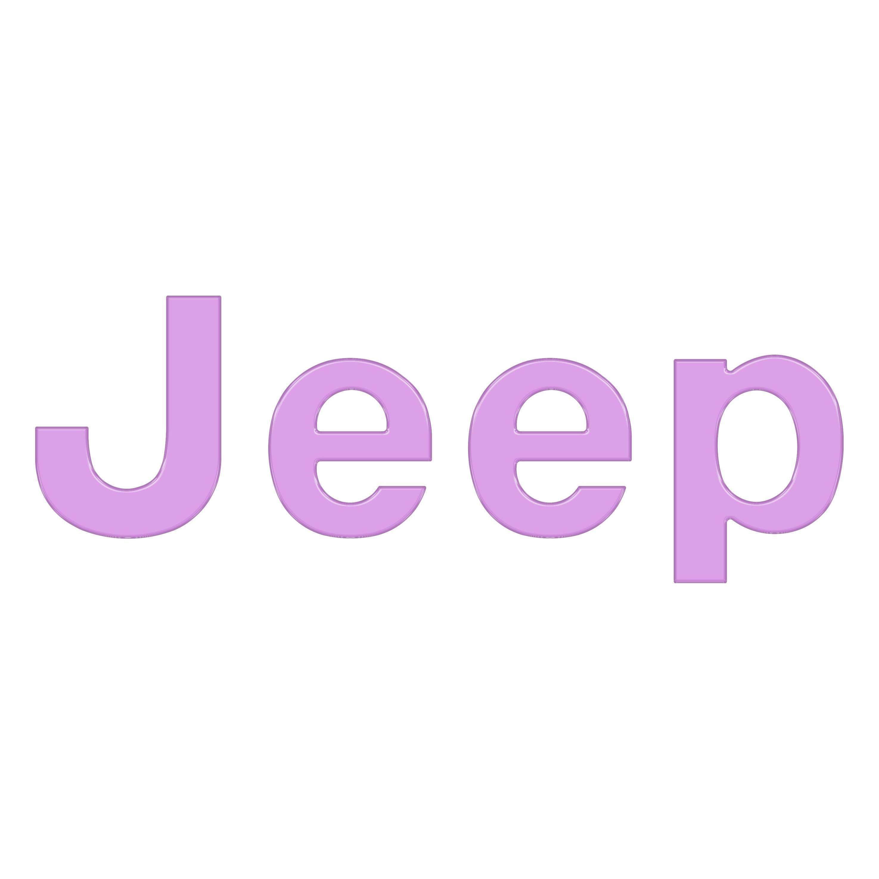 Tailgate Letter Overlays Fits 2019-2026 Jeep Gladiator