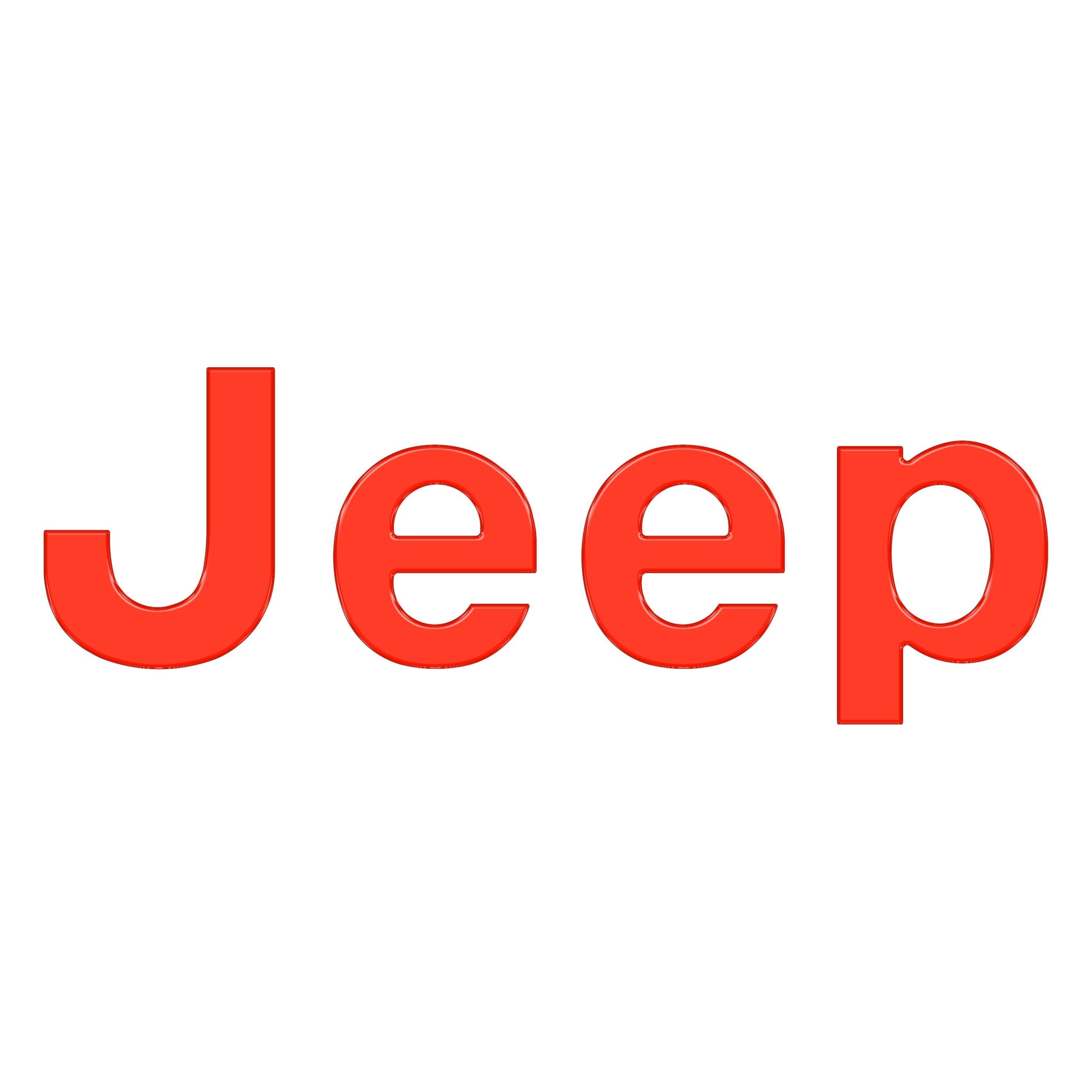 Tailgate Letter Overlays Fits 2019-2026 Jeep Gladiator