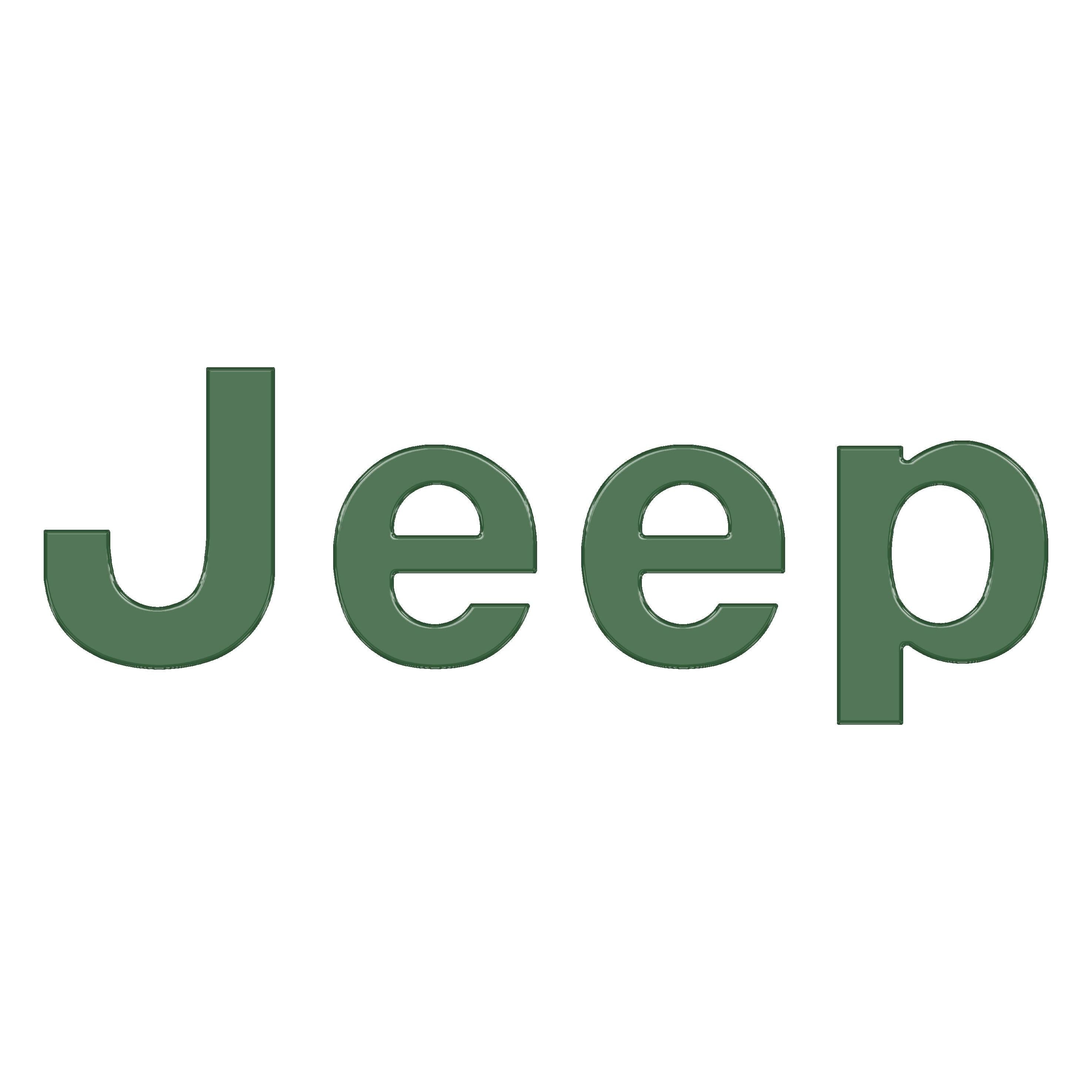 Tailgate Letter Overlays Fits 2019-2026 Jeep Gladiator
