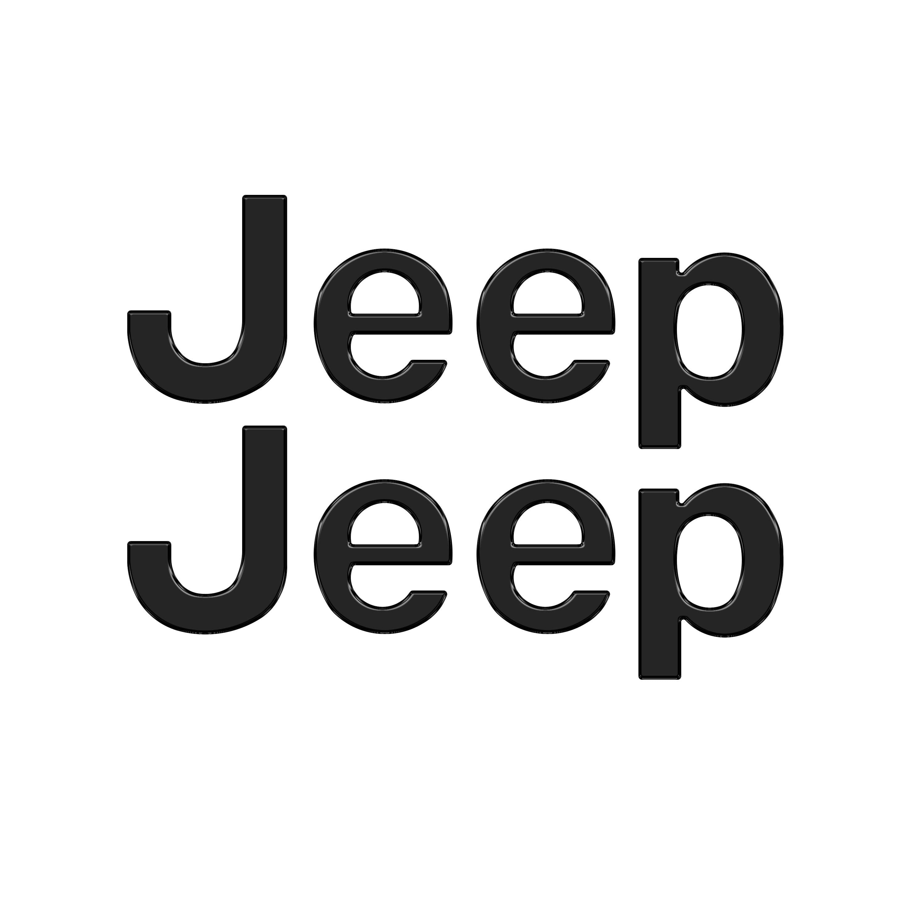 Driver & Passenger Side Emblem Overlays Fits 2019-2026 Jeep Gladiator